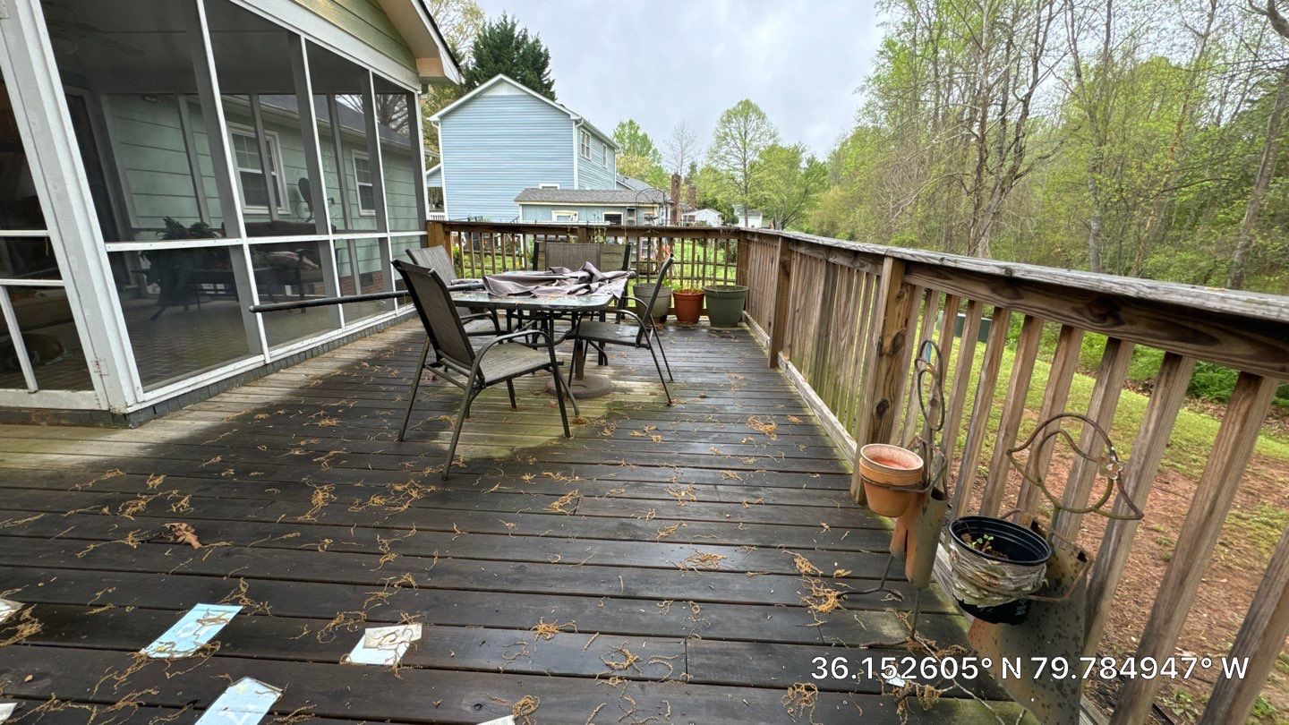 Weathered Deck using Wood Sealant by DuraSeal