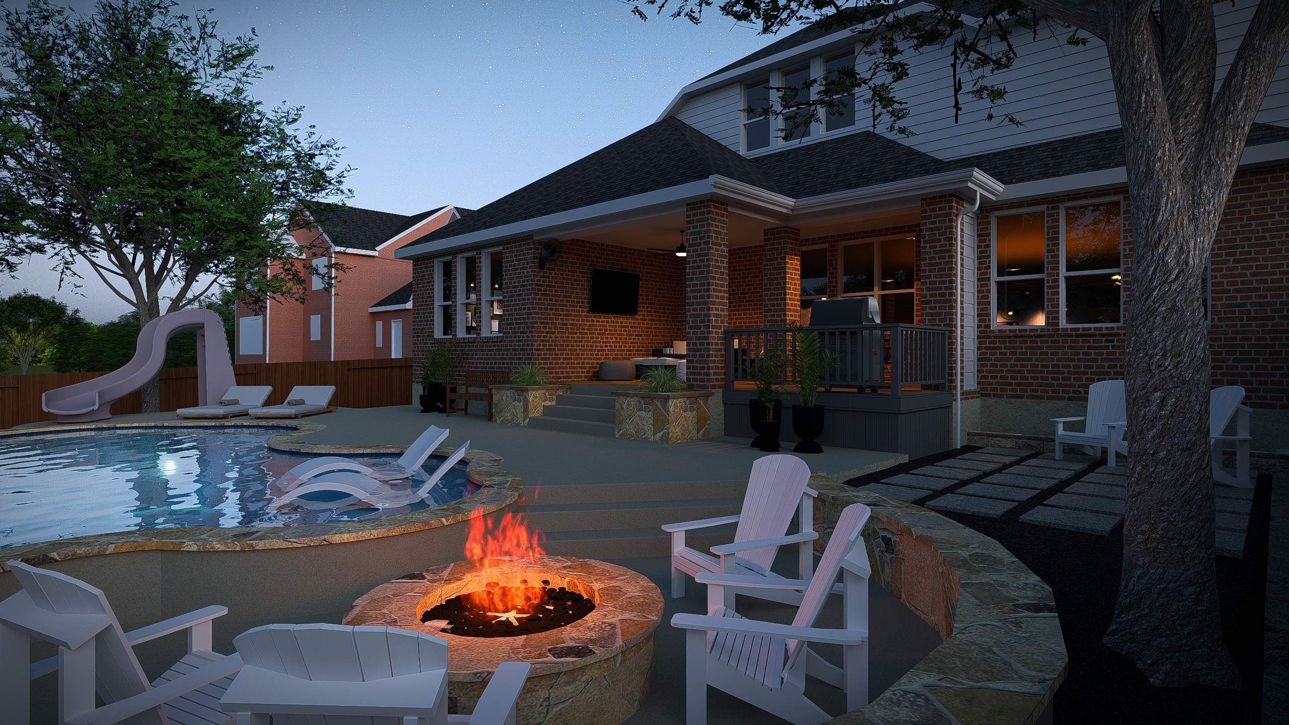 River Rock Ranch, San Antonio TX by Hole In One Lawns, LLC