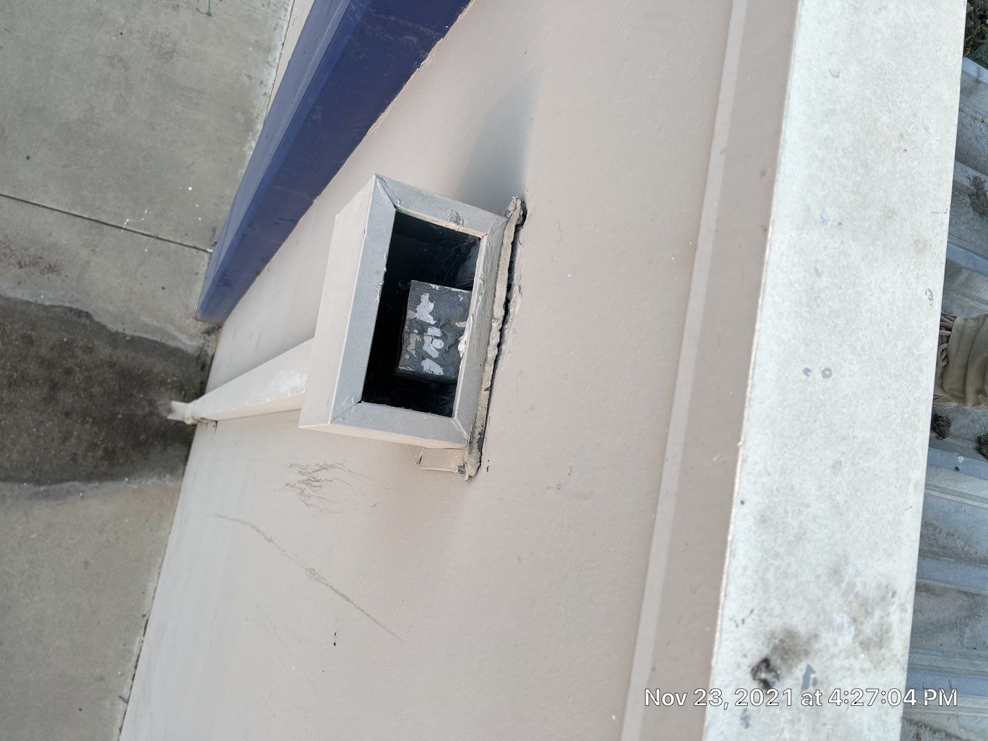 Metal roof restoration on commercial roof using Conklin Benchmark/ PUMA XL acrylic coatings over metal and foam by Straight Edge Roofing Inc