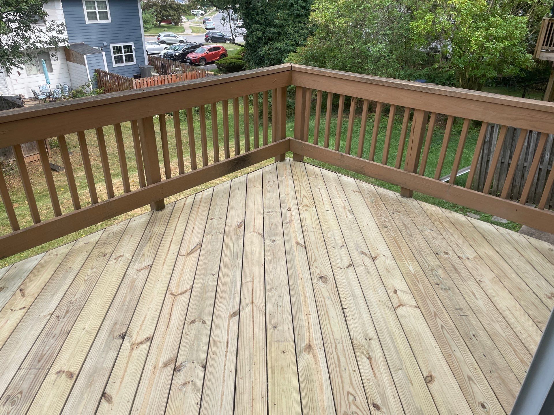 Project in Pikesville, MD by Restoration services