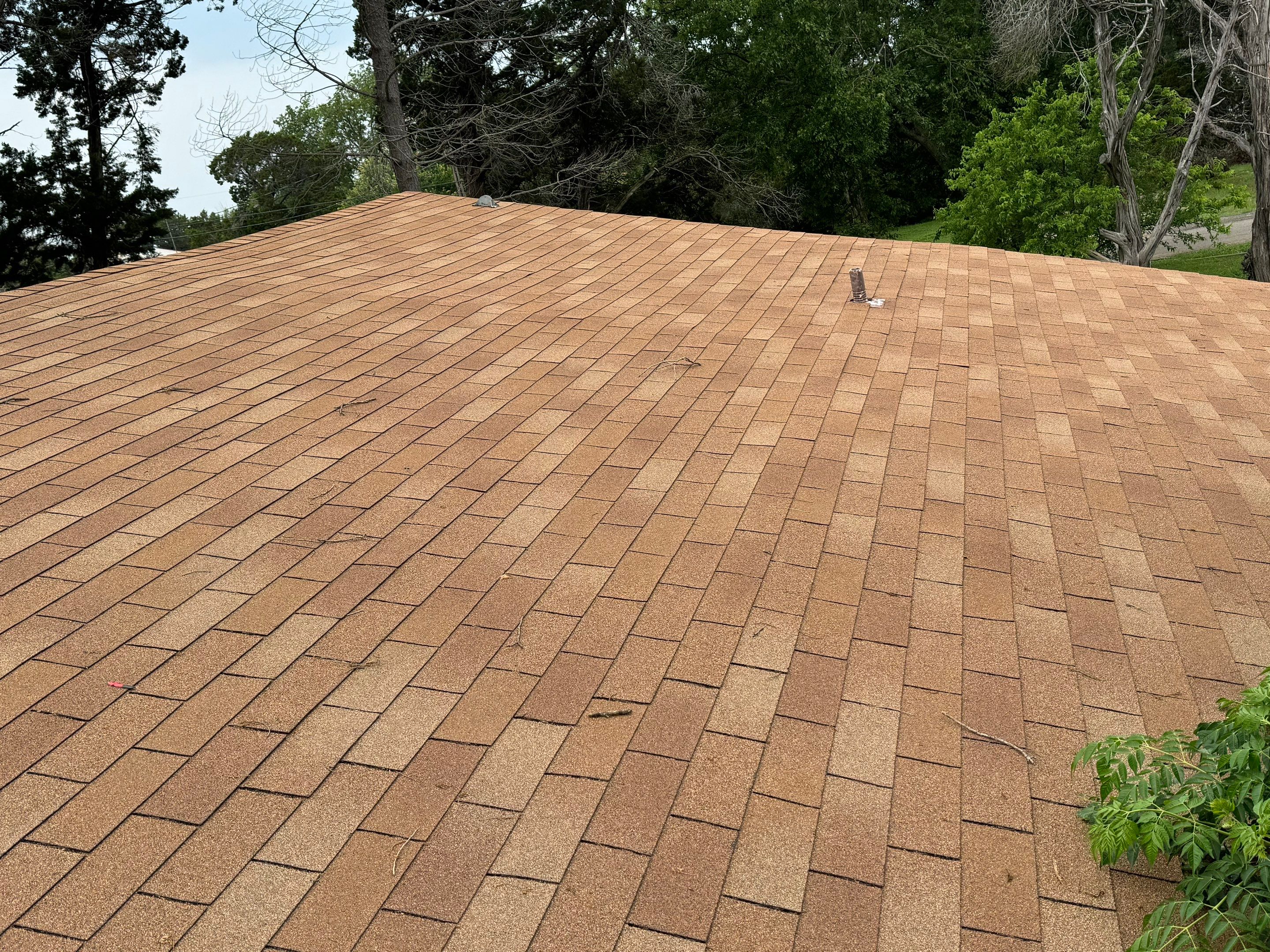 Reroof after a Storm OC Oakridge  by Berry Good Roofing 