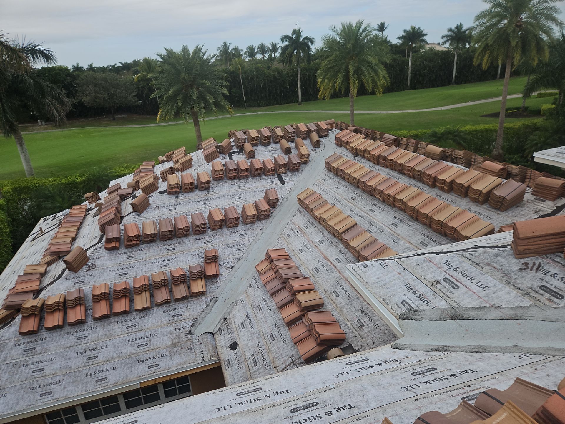Residential Roofing Installation using Eagle Roofing Tile by BLUES BROTHERS ROOFING