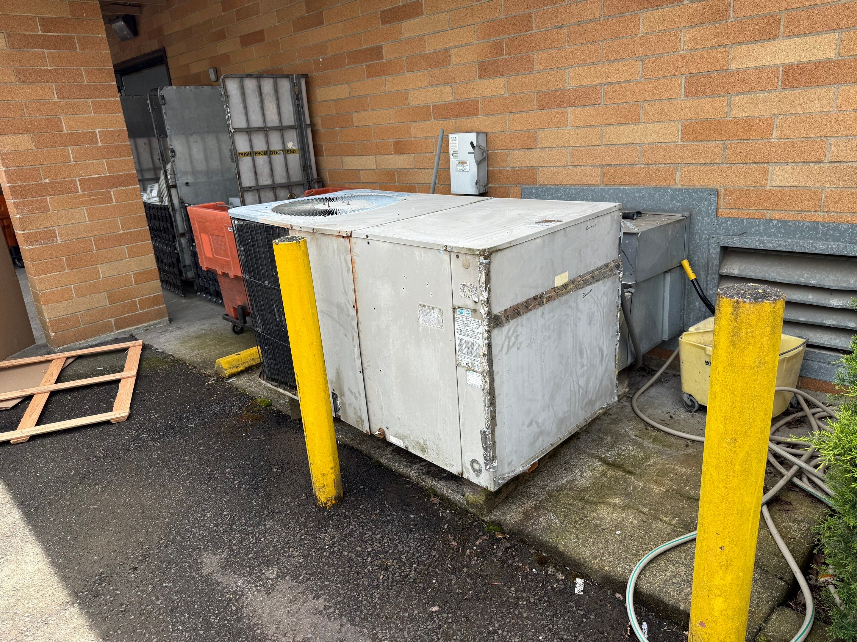 HVAC Replacement using Heat Pump Package Unit by Universal Comfort Heating &Cooling