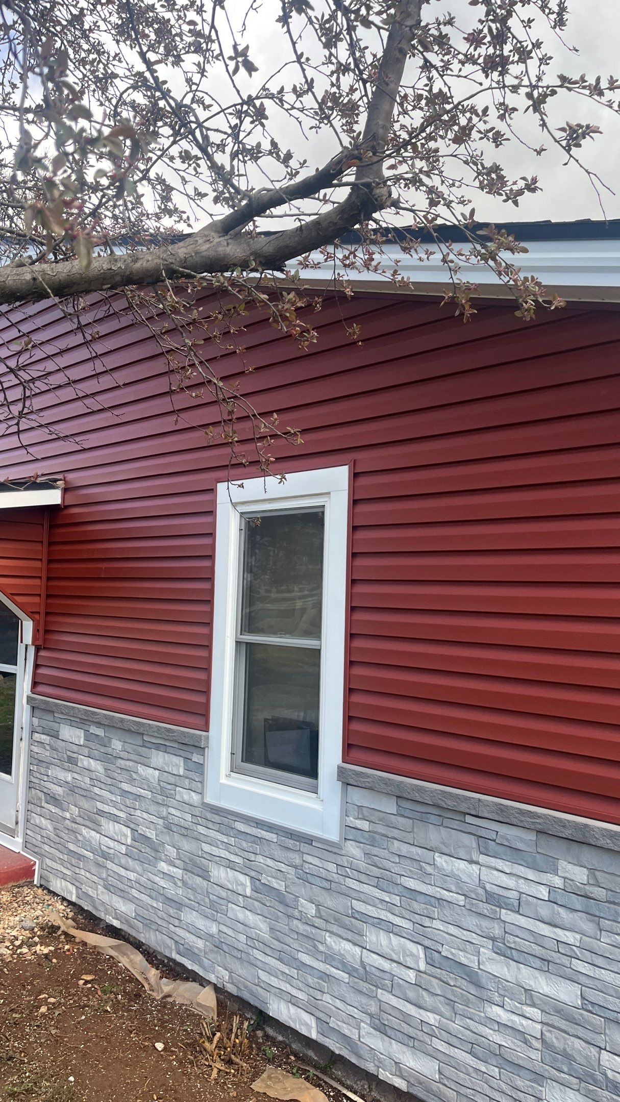 Whole Home Project Windows Doors Tando Stone Royal Siding by Aspen Home Improvements