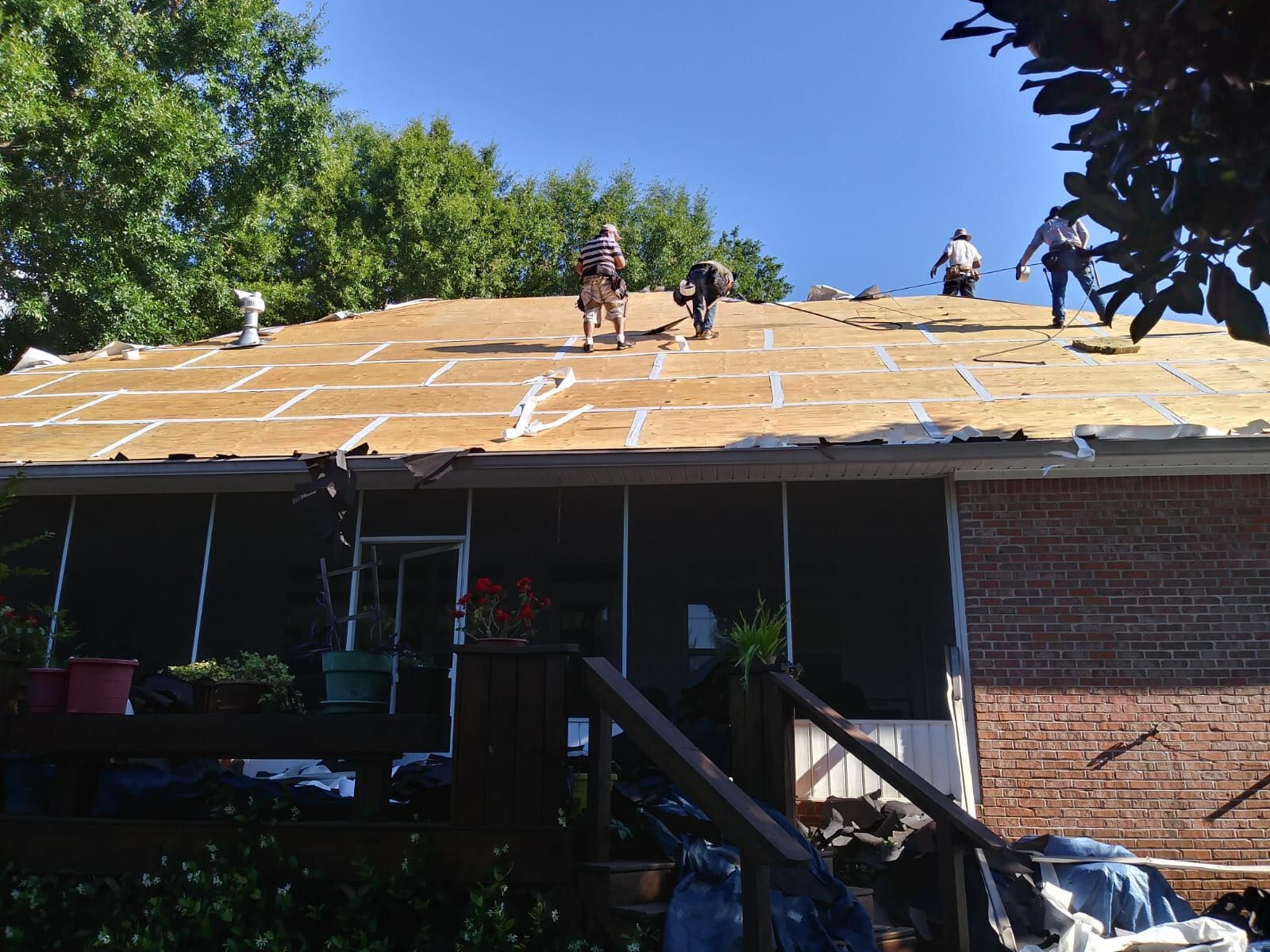Residential Roofing Installation using Roof Replacement by American Roofing & Construction LLC