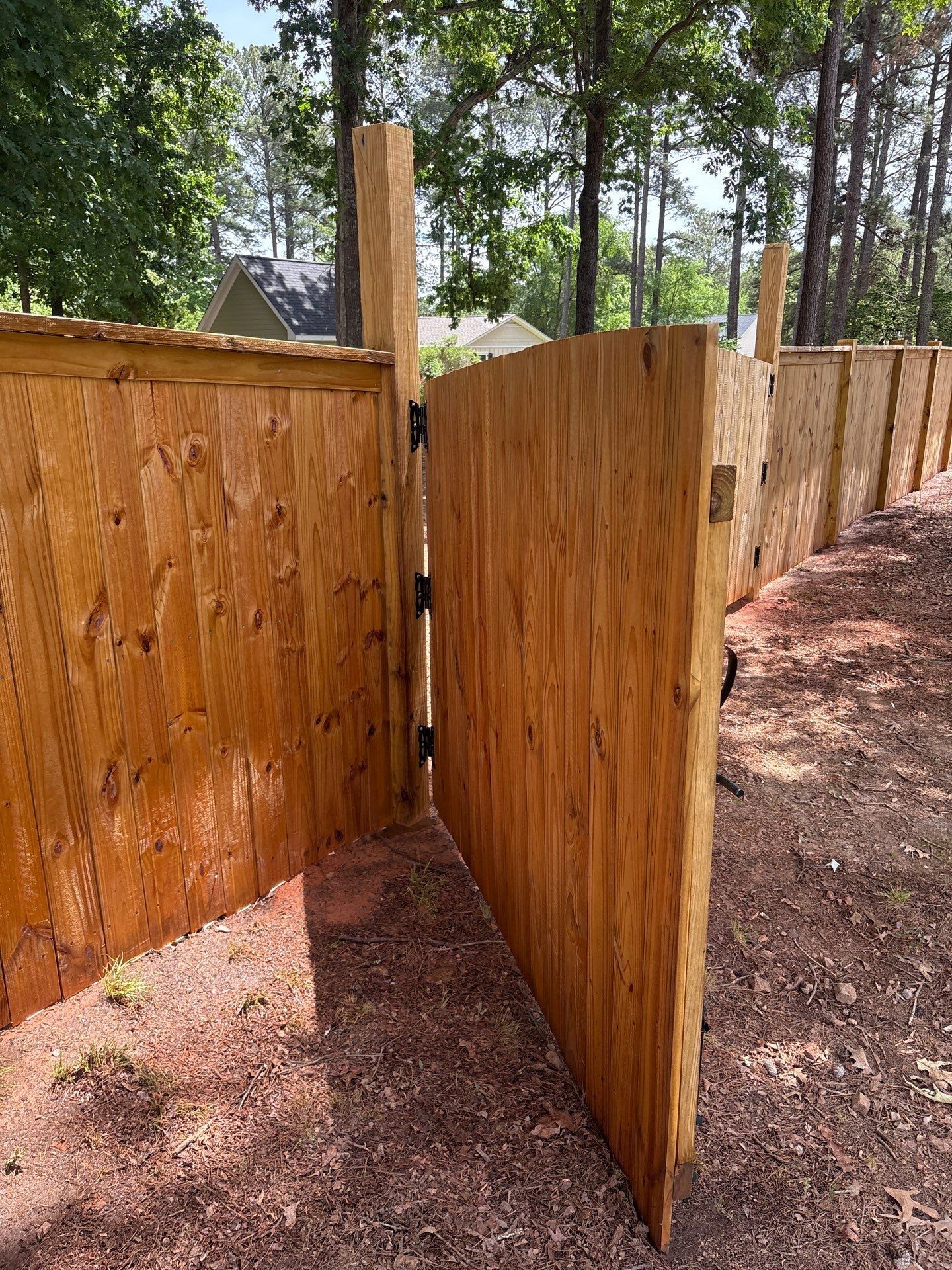 Fence using Wood Sealant by DuraSeal