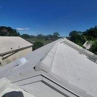 Boral Saxony 900 Solar White  by Total Roofing System The Metal Roof Experts