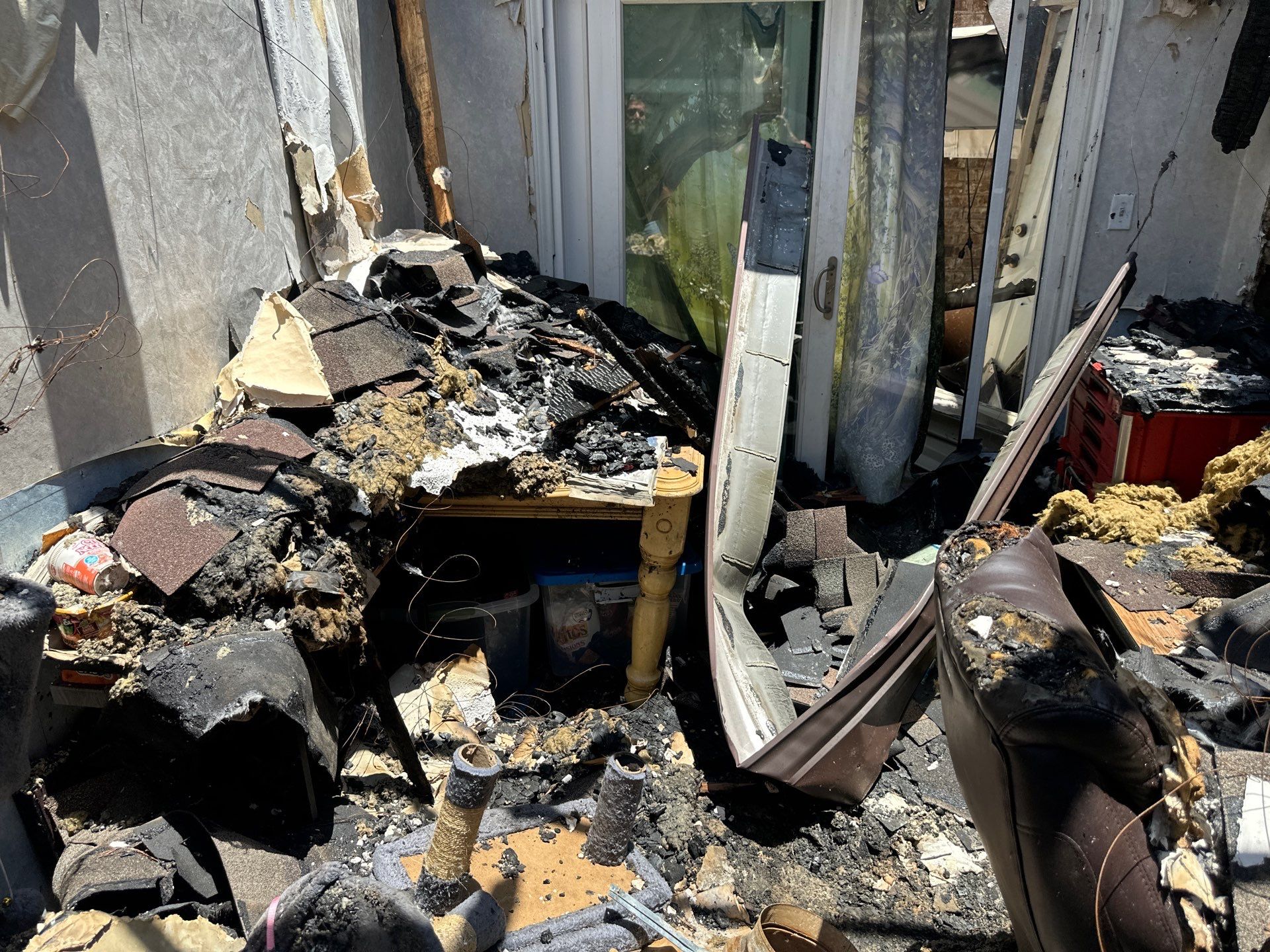 Residential Fire Damage: Mesquite, TX by Simmons Floors