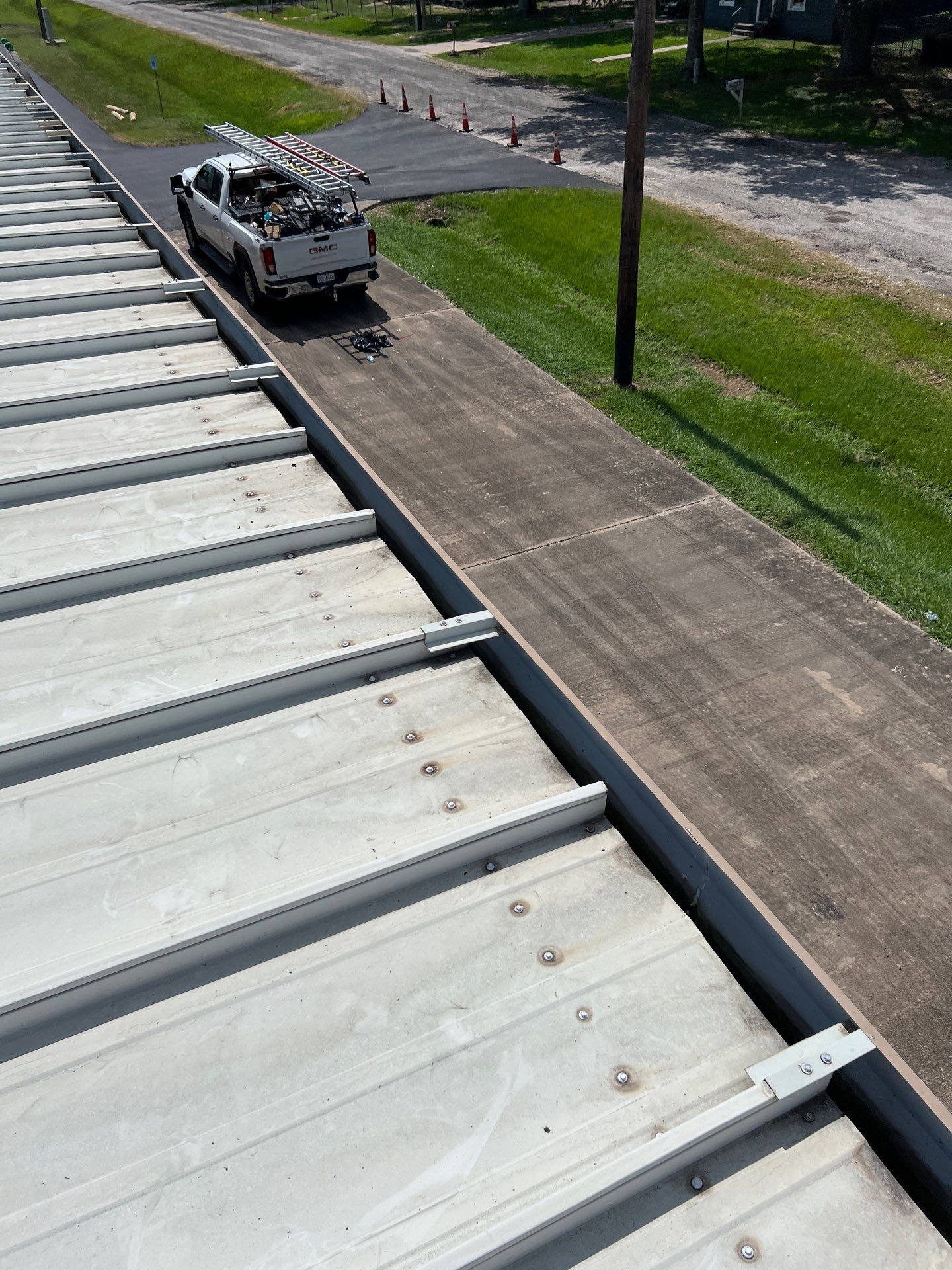 Commercial Roofing Repair using Metal by Roof Repair Company