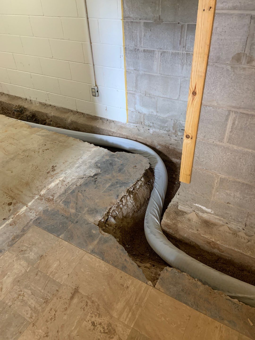 Expanding Nathan’s Existing Sump System by Waterproofing Northeast