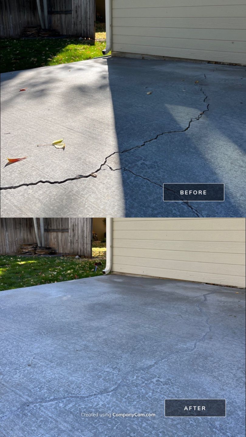 NexusPro Crack Repair for Chris by Mr. Mudd Concrete