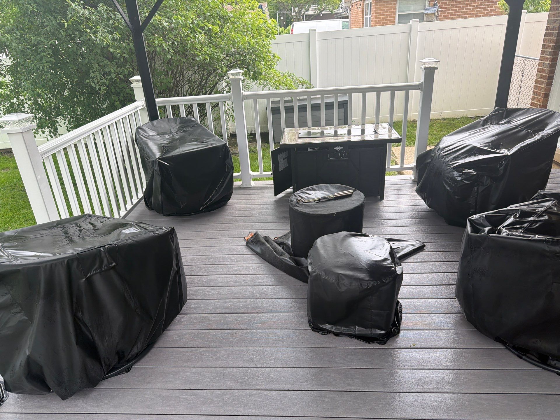 Trex Deck and Concrete Surface Cleaning by Northern Power Washing LLC.