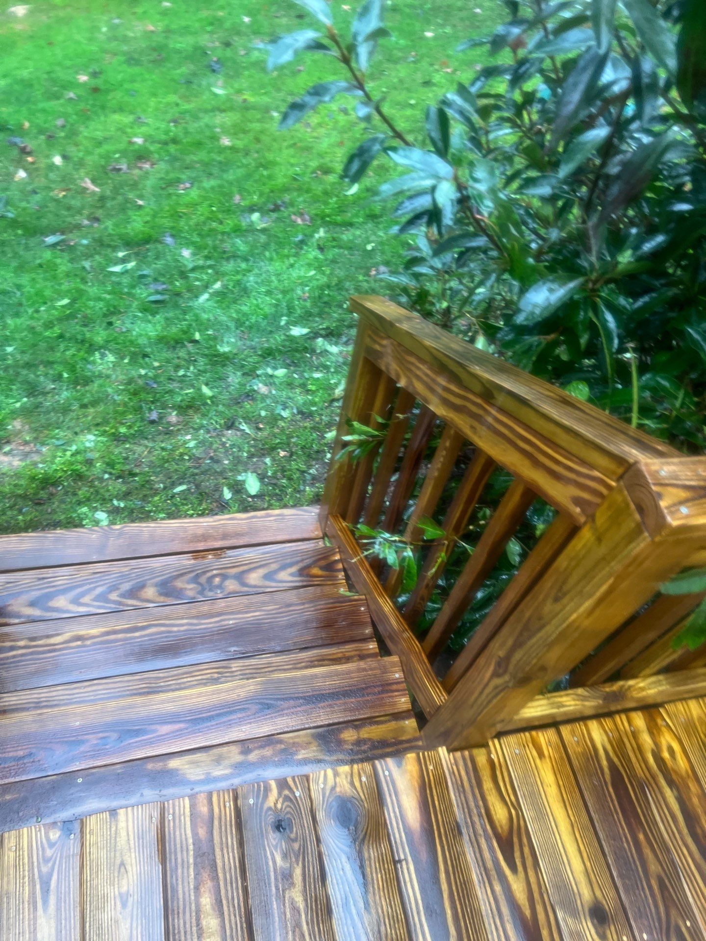 Multi level Deck coated with Wood Sealant by DuraSeal