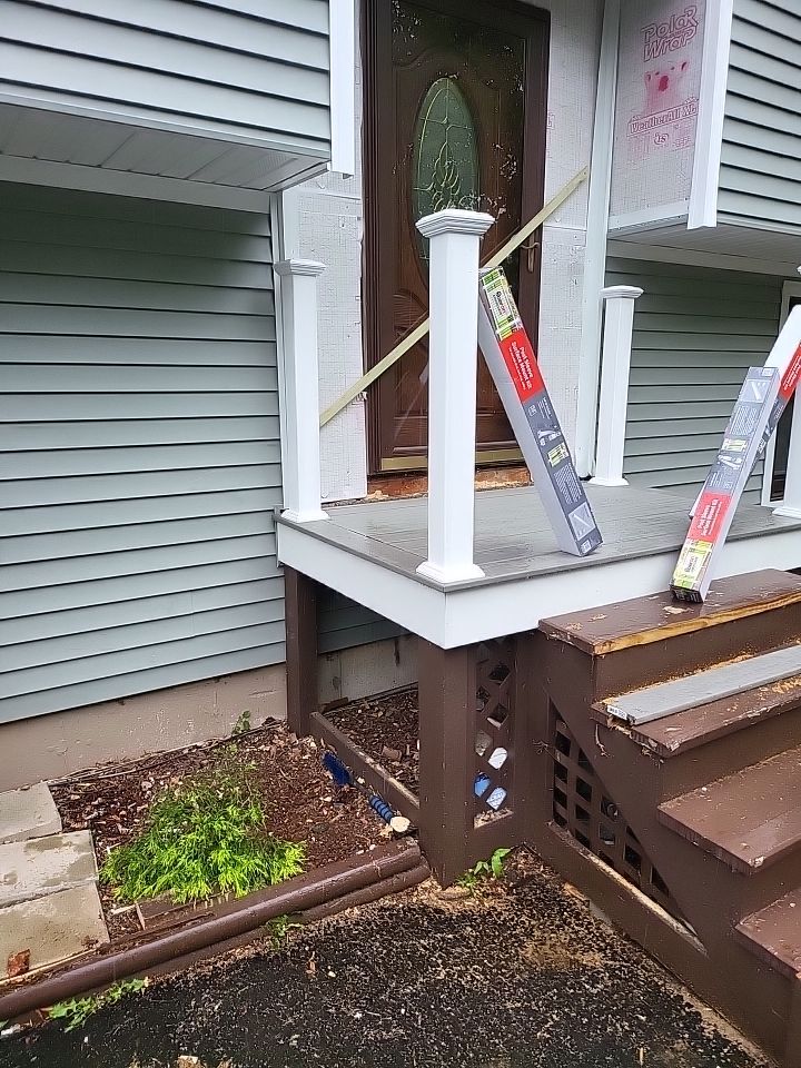 Siding Installation using Certainteed Monogram Seagrass by A Plus Exterior