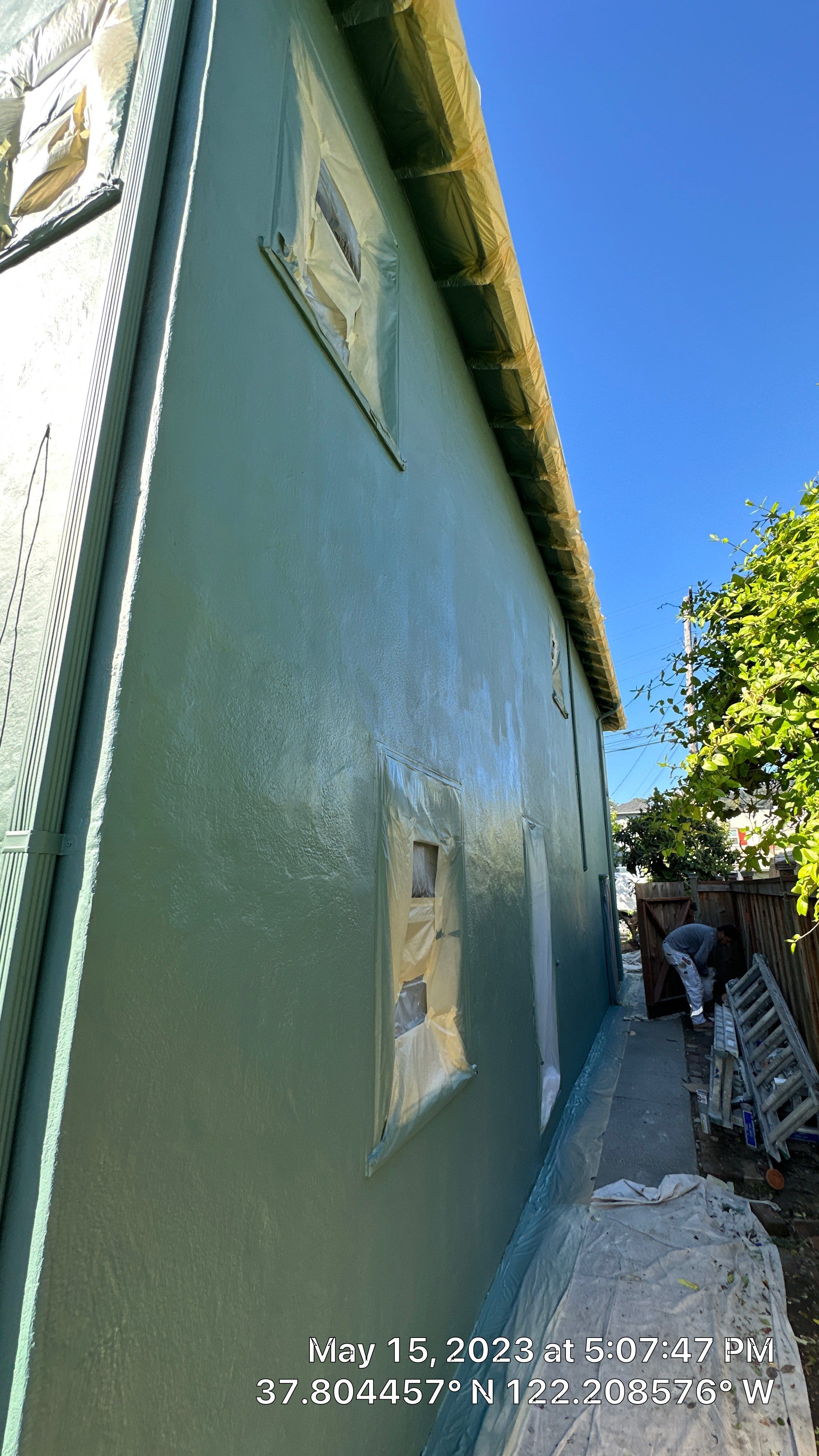 Exterior weatherproofing painting   by Herrera’s Bay Area Painting inc.