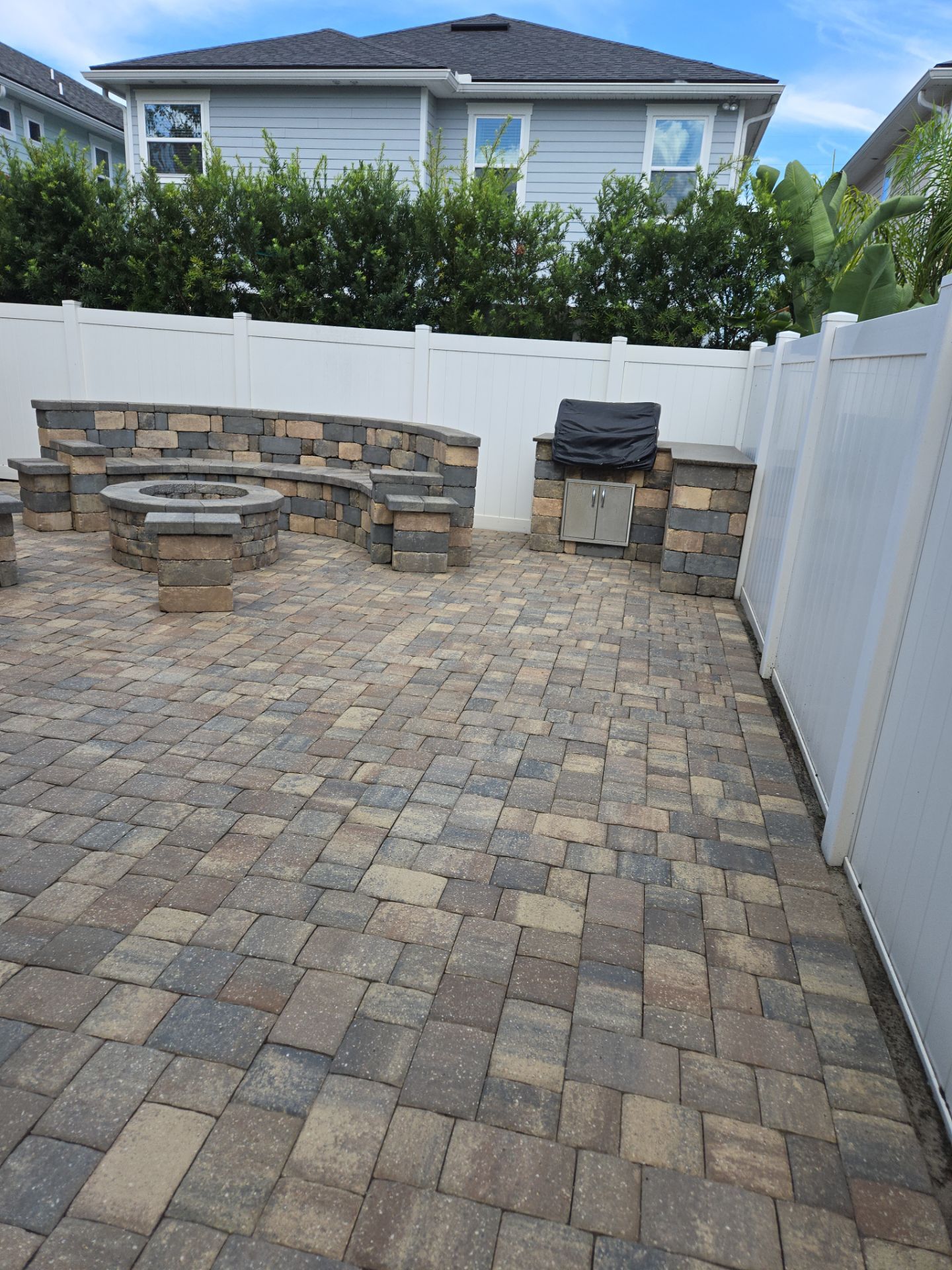Pavers using Concrete Sealant by DuraSeal