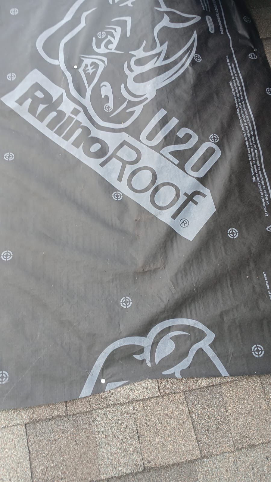 Hail Damage using Owen's Corning Duration (Lifetime) Shingles by Roof Repair Company