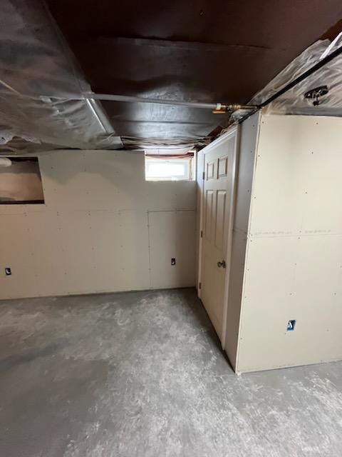Basement framing and drywall install by Freedom Handyman Services