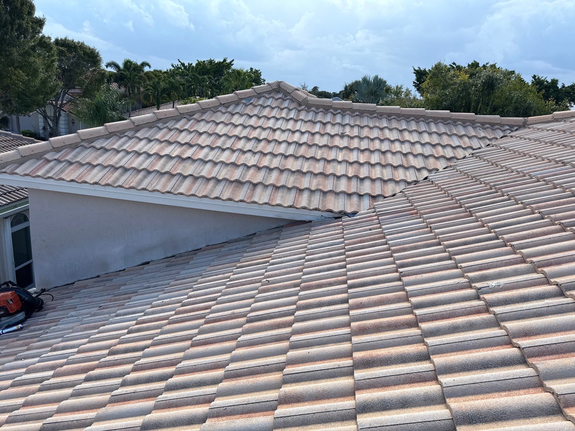 Concrete Tile Roof Repair and Fascia Restoration in Boca Raton by Aastro Roofing