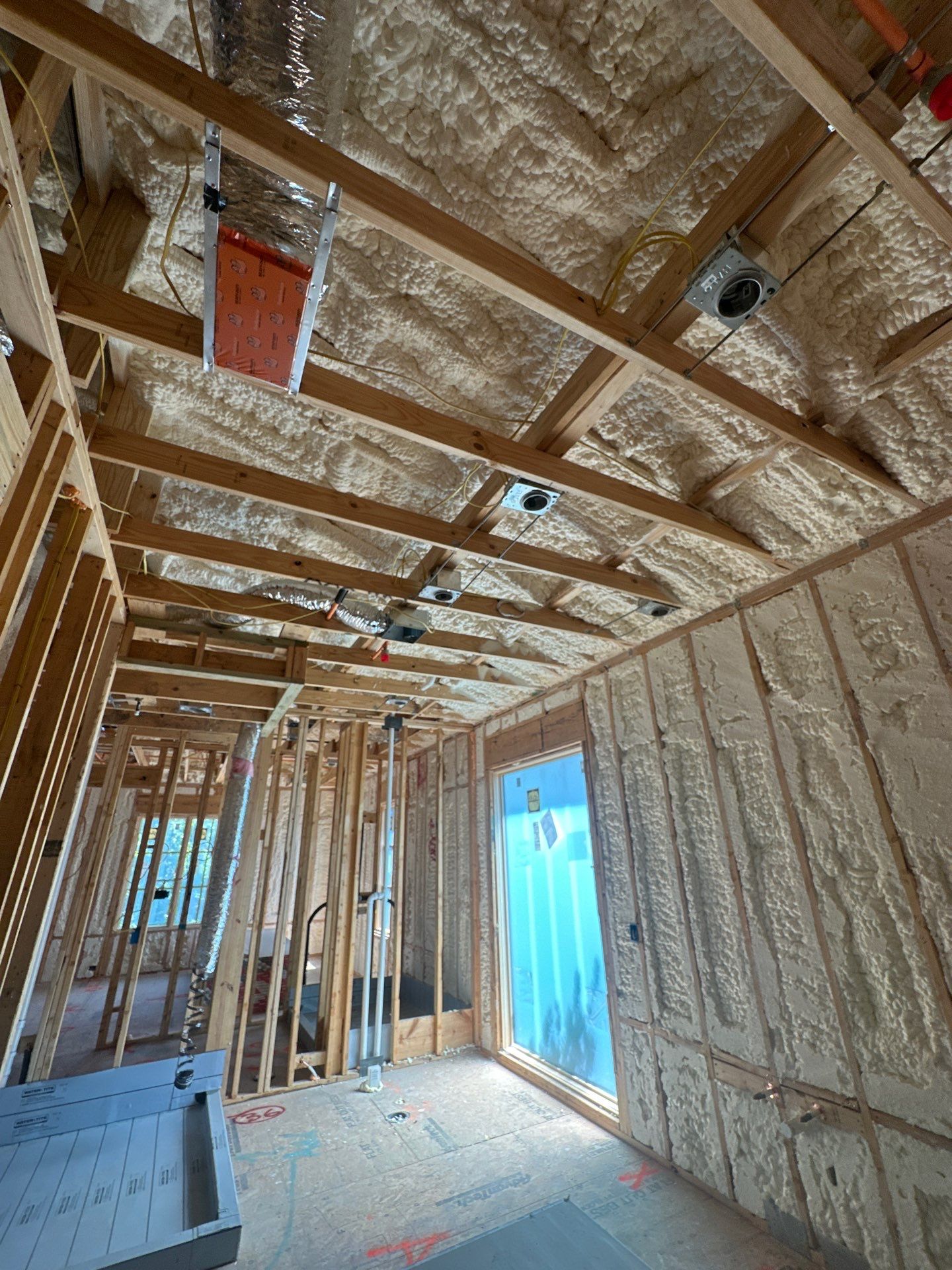 Full encapsulation open cell foam Dallas TX by Apex Insulation Solutions