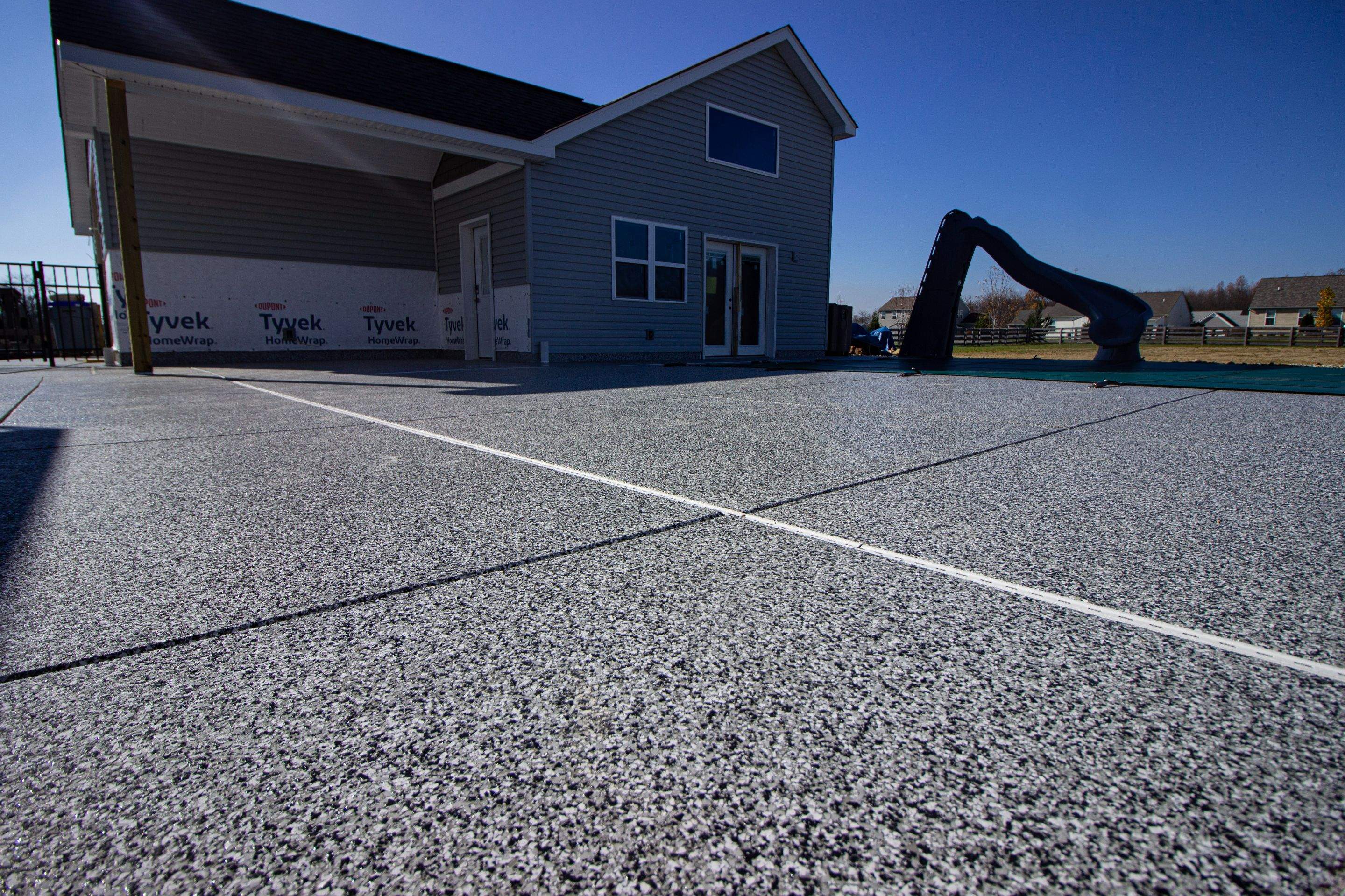Pool Installation using Domino by Your1DayFloor.com
