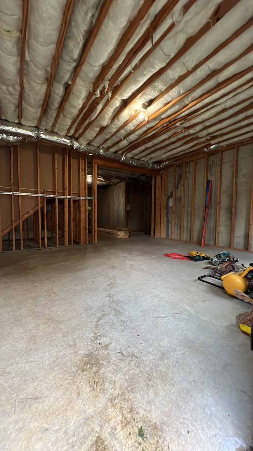 Modern Basement Finishing Project in Acworth Featuring Custom Wet Bar by Swift Home Renovations