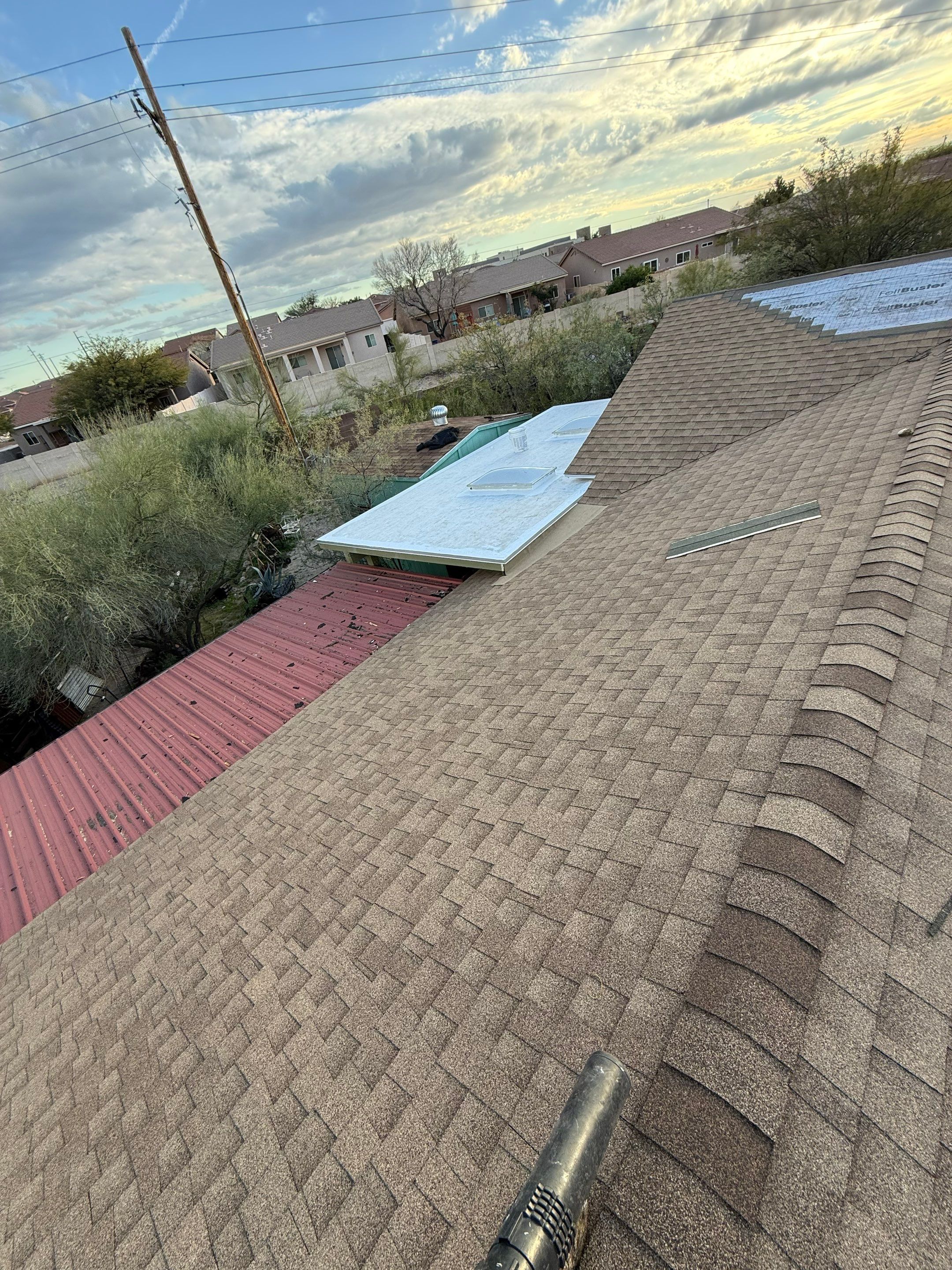Project in Tucson by West Coast Roofing AZ