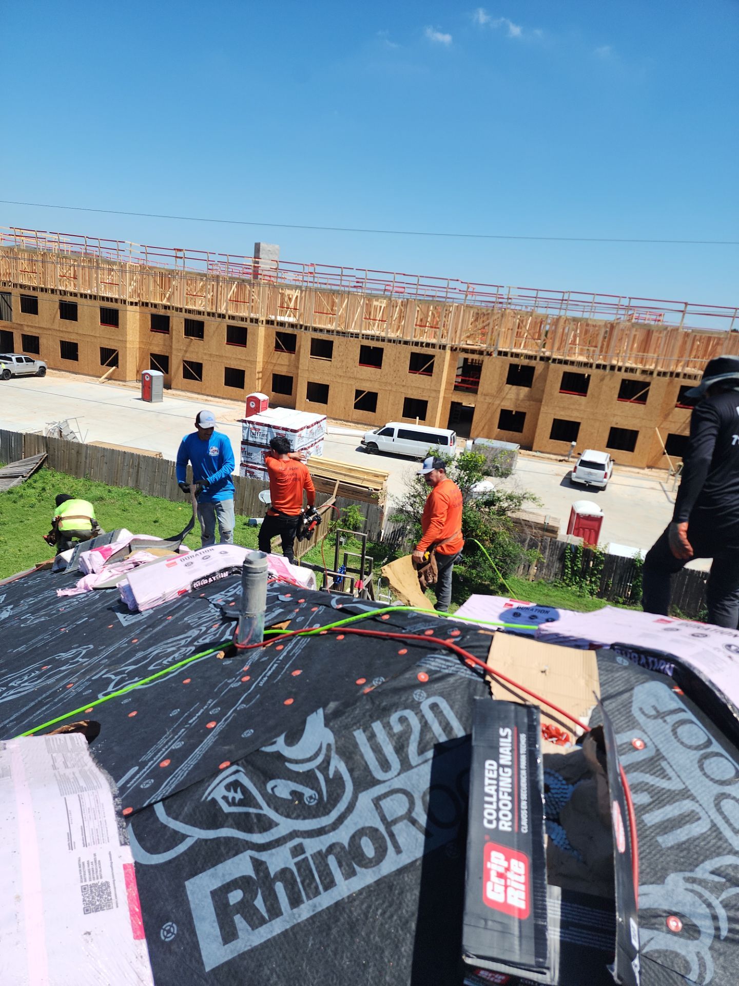 Residential Roofing Installation using Owen's Corning Duration (Lifetime) Shingles by Roof Repair Company