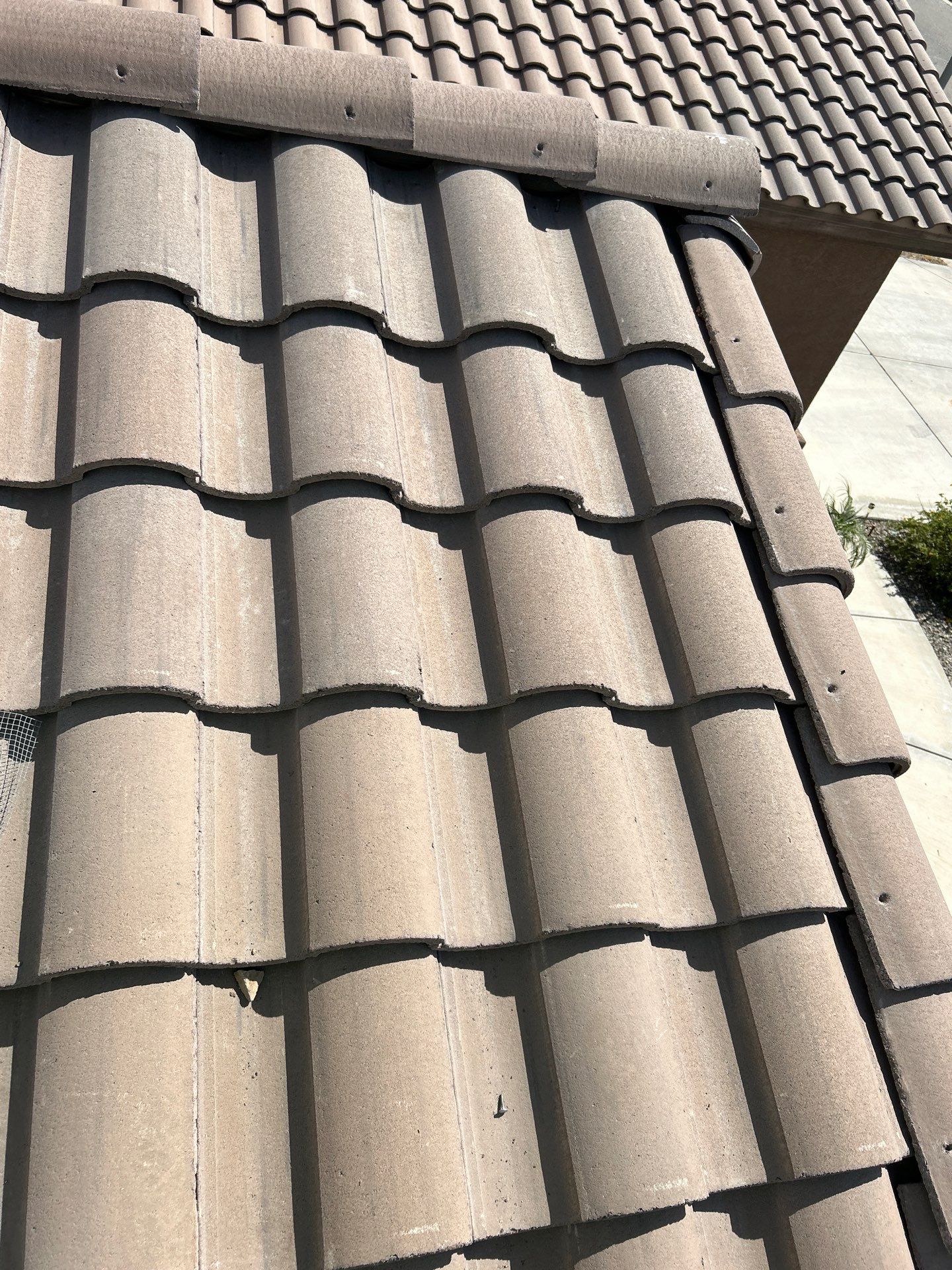 Sandstone Beige Concrete Tile by Reimagine Roofing