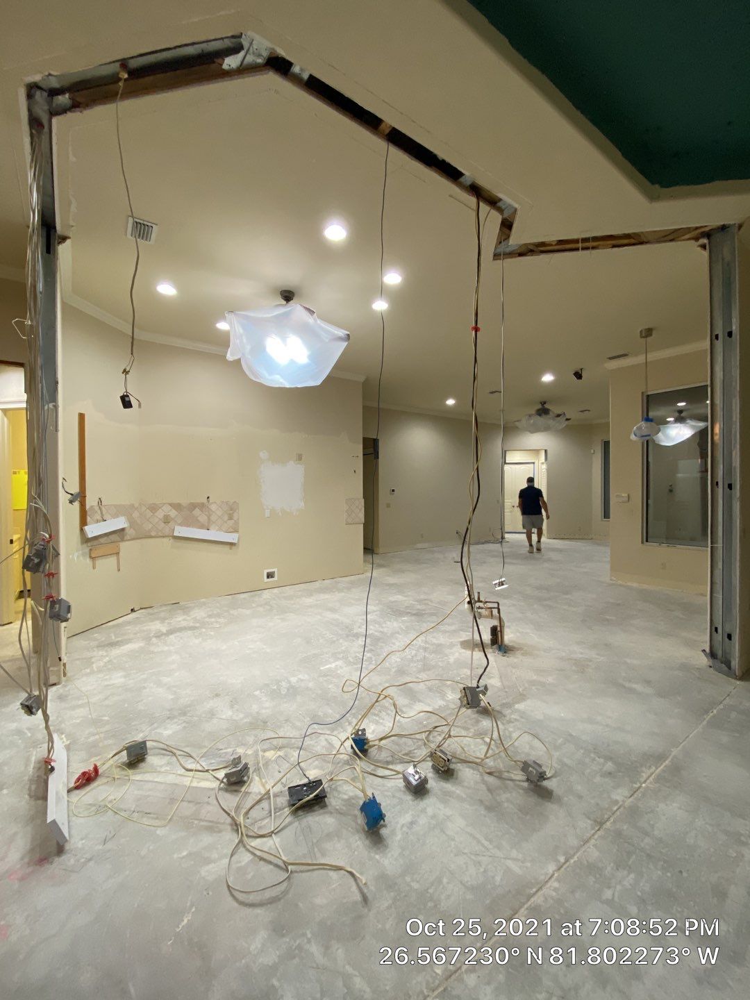 Kitchen & Living Room Demo by Down to Demolition