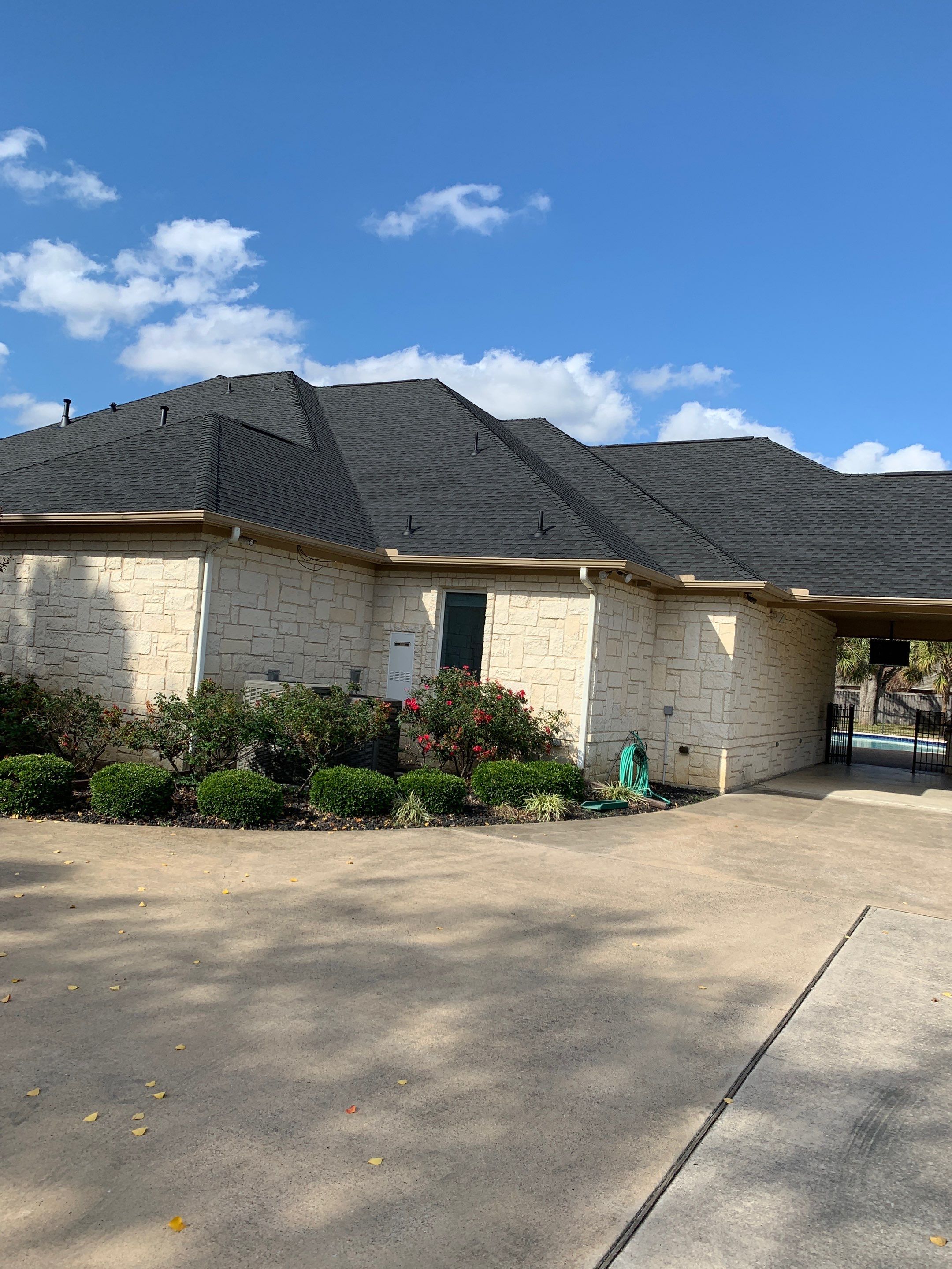 Huge Estate - Residential Roofing Installation using GAF Timberline HDZ Shingle System by First United Roofing & Construction