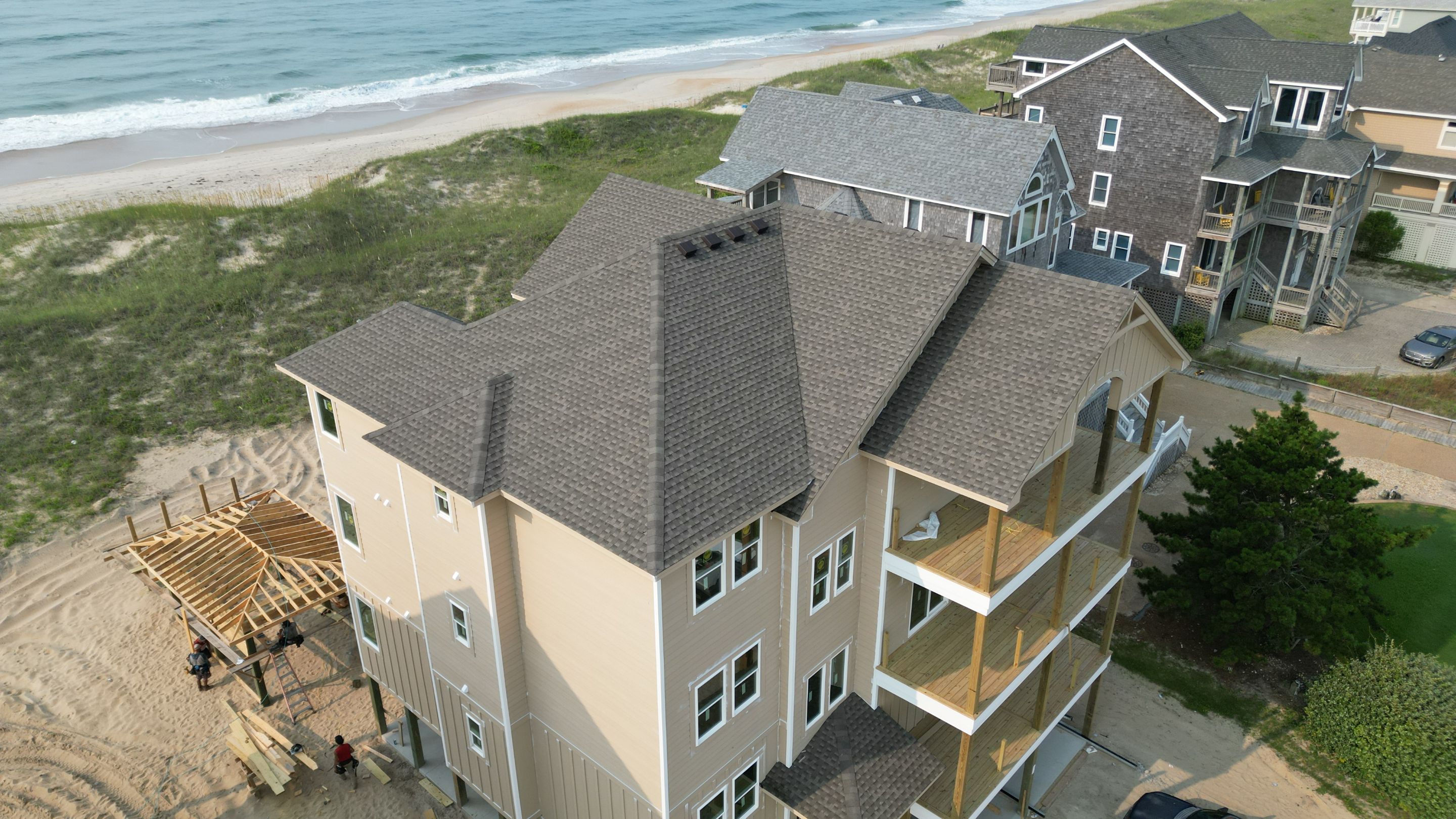 Residential Roofing Installation using Timberline HDZ in Hatteras NC by Gallop Roofing & Remodeling, Inc.