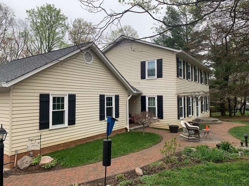 Sleek James Hardy Siding in Virgina by American Home Contractors