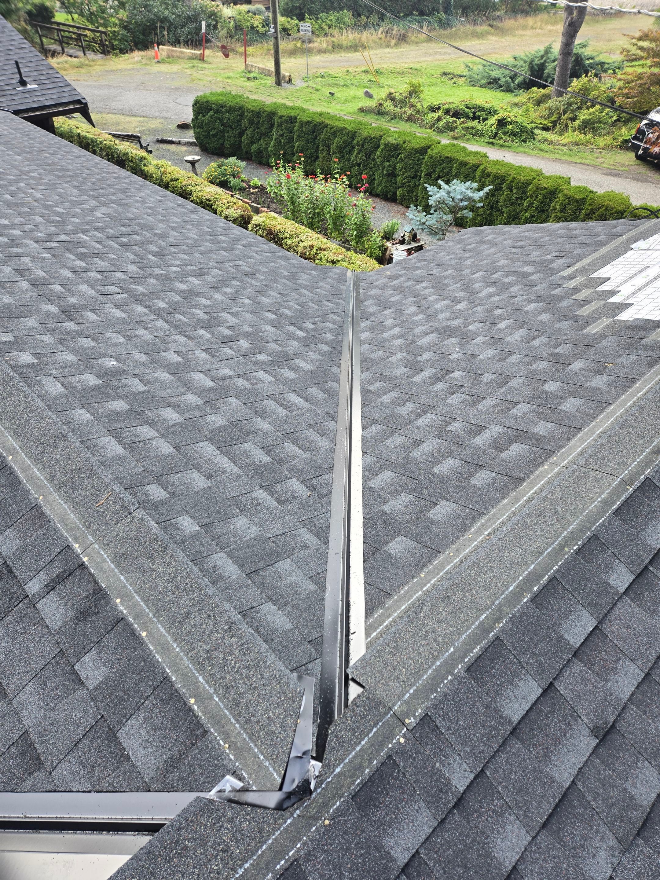 Residential Reroof Shingle - Charcoal by Top Notch Roofing Inc