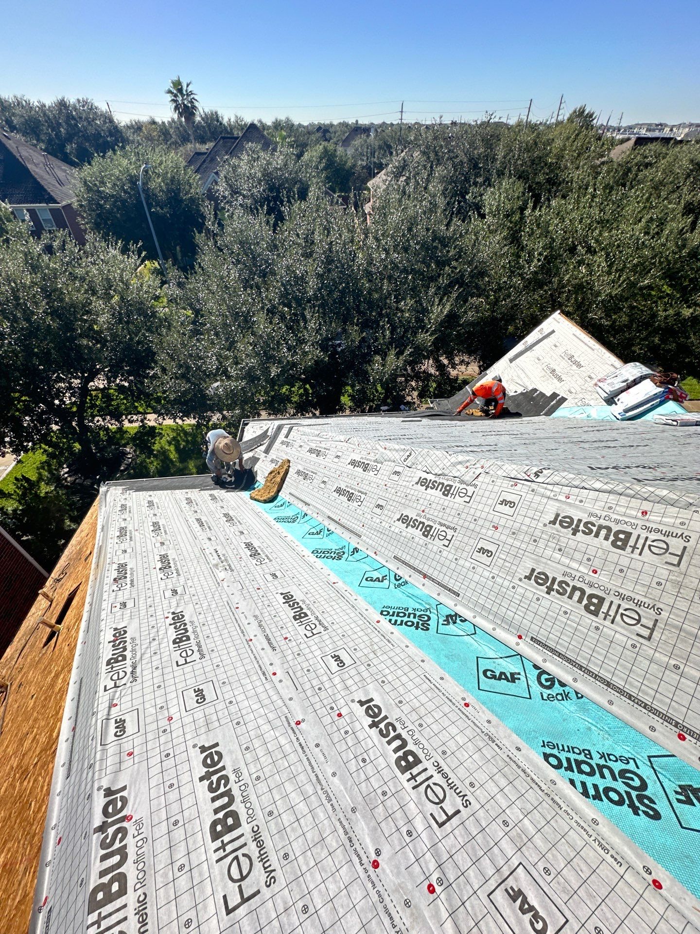 Project in Pearland by Motion Roofing
