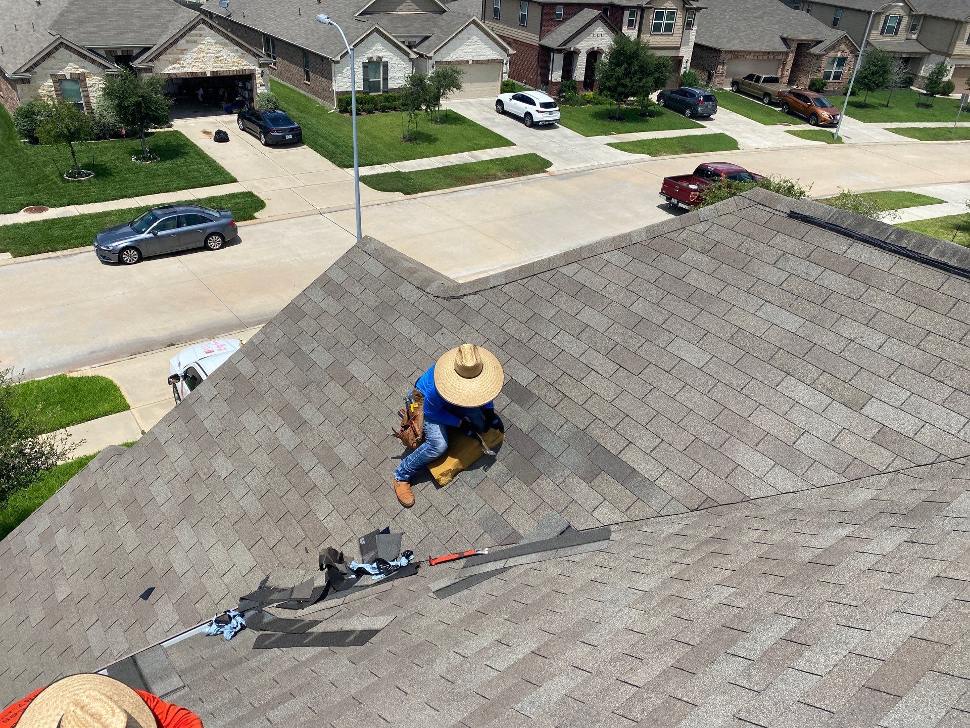 Residential Roofing Repair using Owen's Corning Duration (Lifetime) Shingles by Roof Repair Company