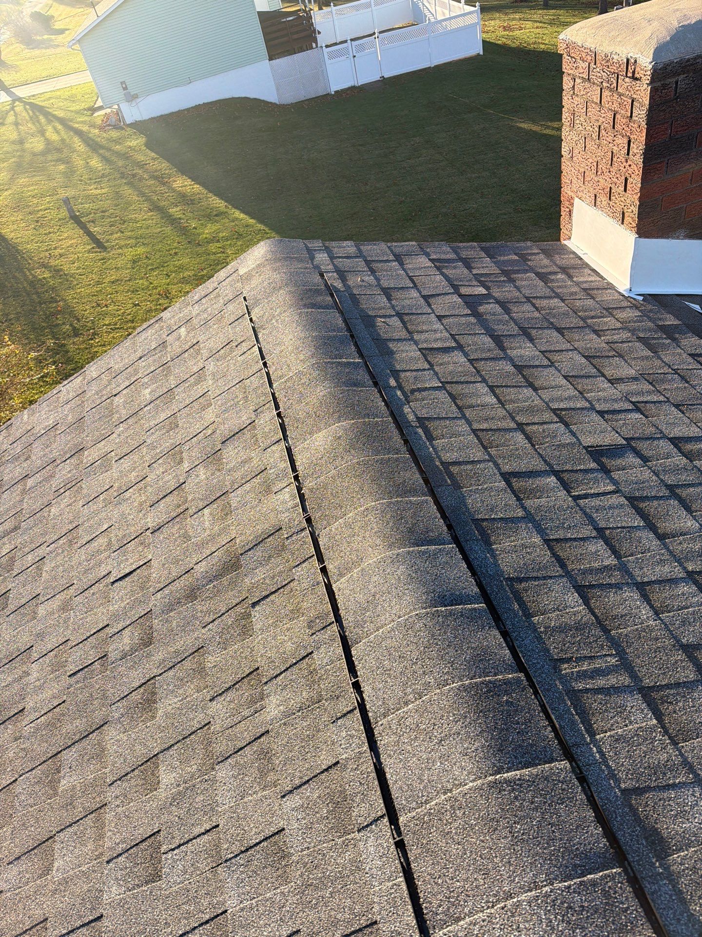 Residential Roofing Installation using GAF Timberline HDZ Pewter Gray by Rainstoppers Roofing