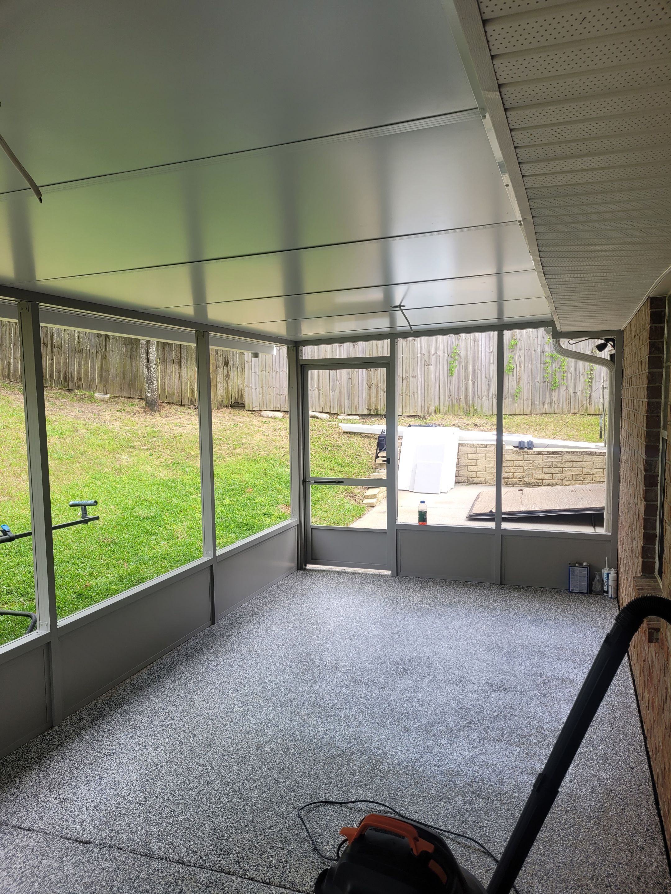 Screen Room + Patio Cover in Cantonment by Titan Sunrooms