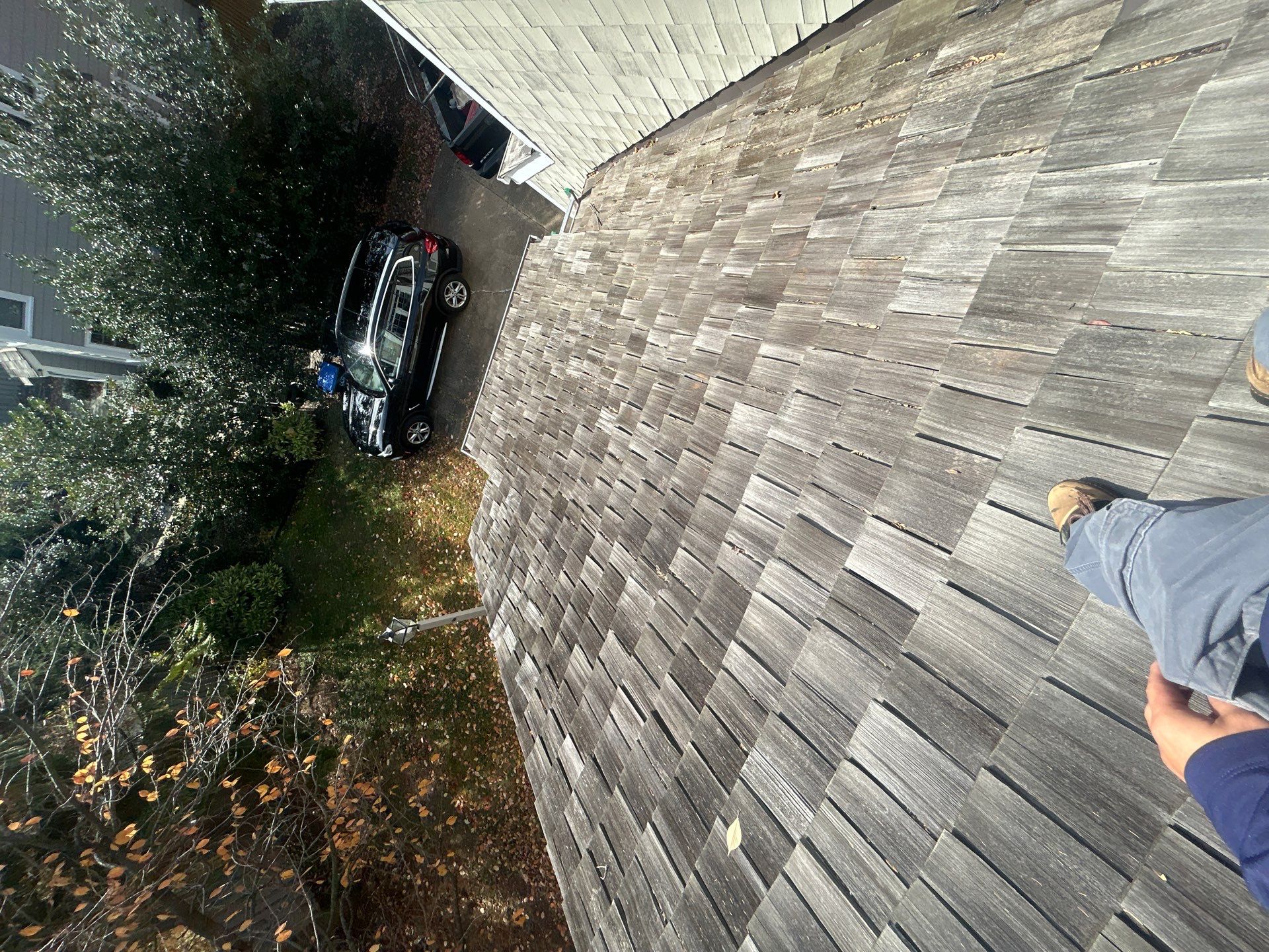Reston :  Residential Roof Replacement with Brava Synthetic Cedar Shake Class C Natural  by RM Banning, Inc.