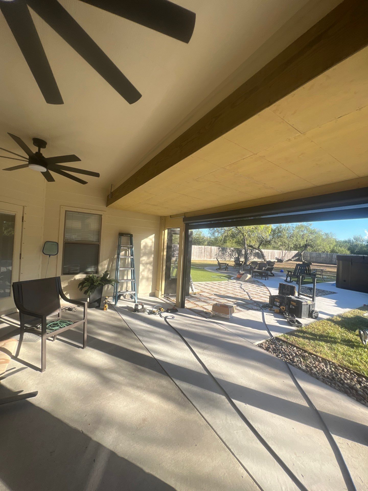 It Ain't Easy getting Shady  by Bayfront Roofing and Construction