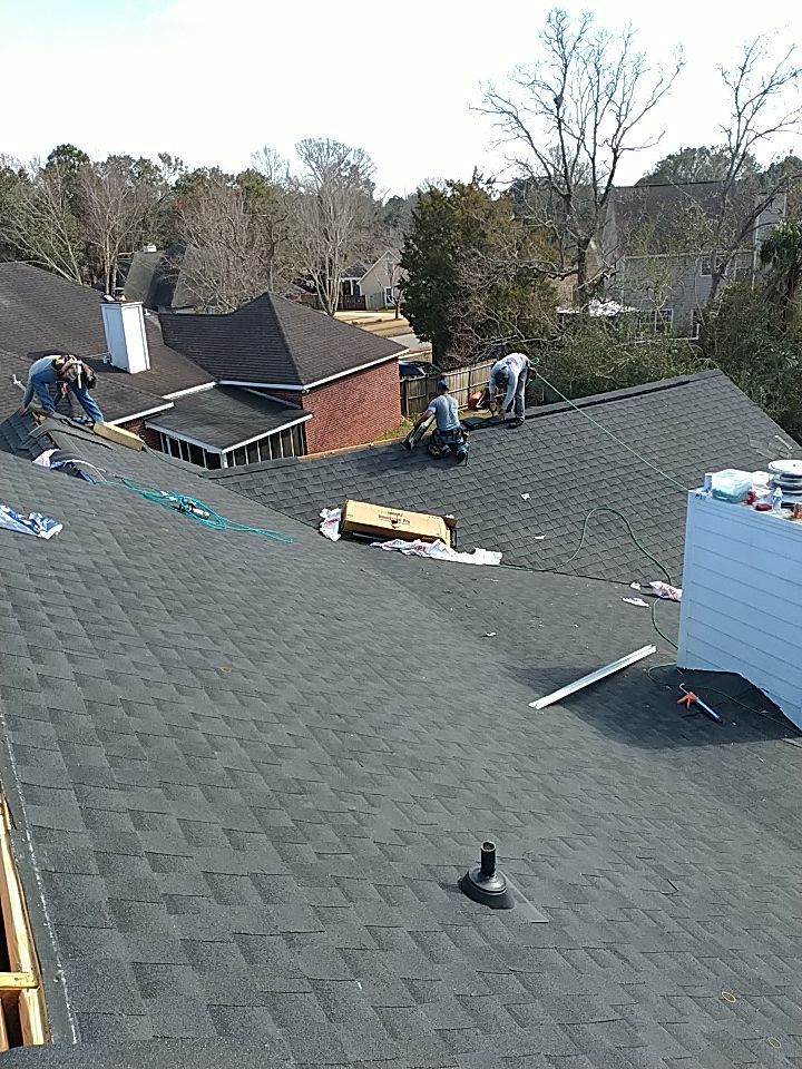 Residential Roofing Installation using Roof Replacement by American Roofing & Construction LLC