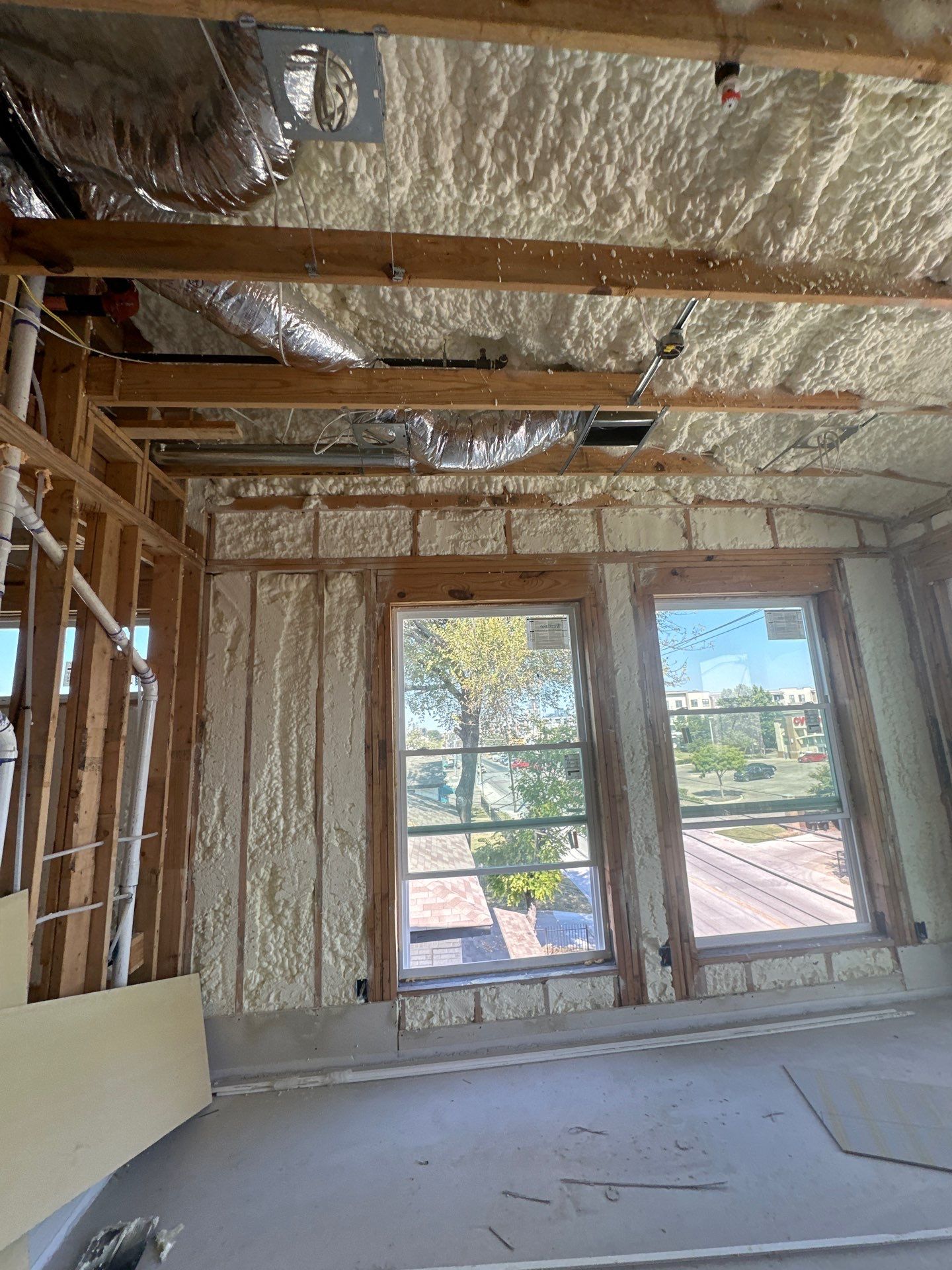 🏢 Full Foam Envelope on This Dallas Multi-Family Build by Apex Insulation Solutions