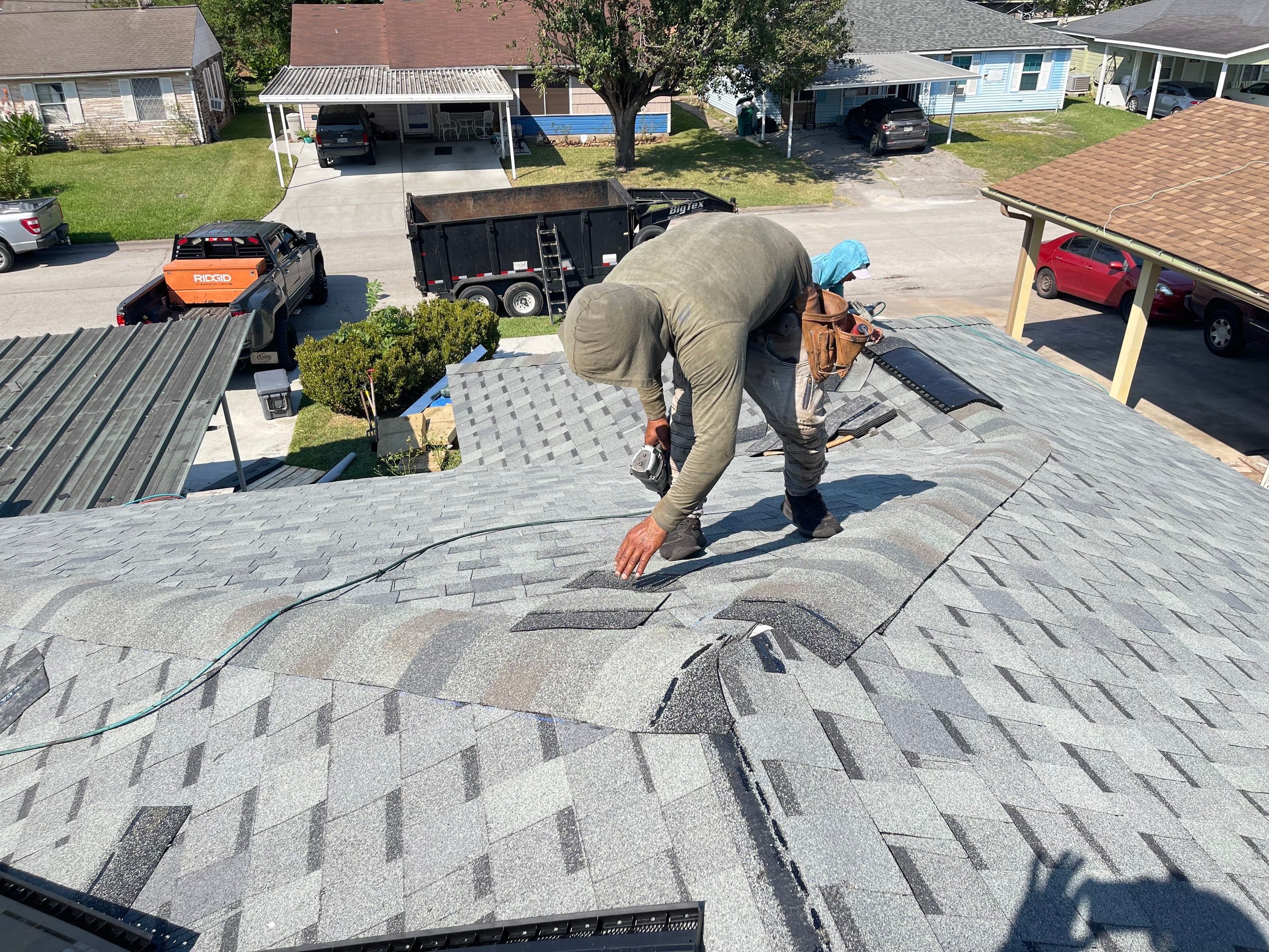 Residential Roofing Installation using Atlas Pinnacle® Pristine Pewter by CAP Roofing and Construction LLC