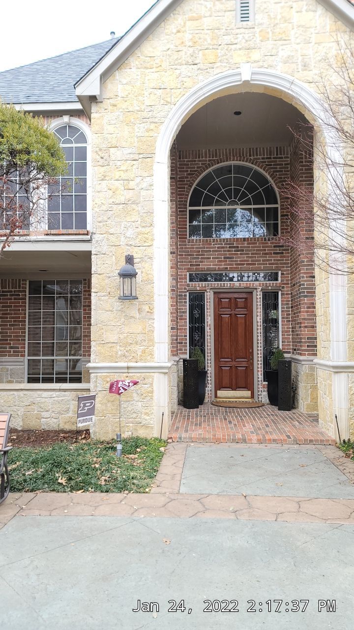 Insurance Claim Roof and Gutters using Owens Corning - Duration- Estate Gray -New Gutters - Exterior paint by Tex-Line Roofing