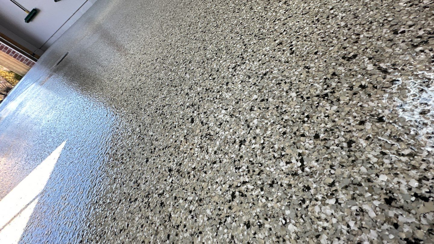 Driveway + Garage + Walkway Project in Meridian by Floors in a Day, Inc