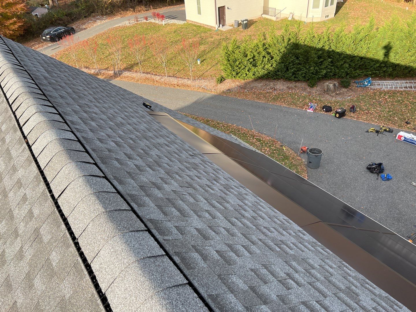 Solar Roof using GAF Decotech integrated panels by American Home Contractors