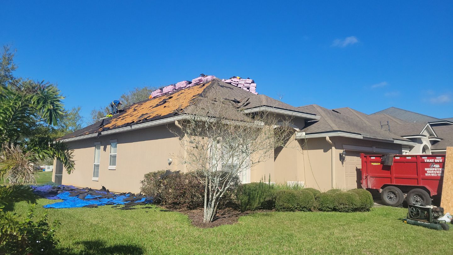 Residential Roofing Installation using Owens Corning TruDefinition Duration Shingles by Galaxy Builders, Inc.