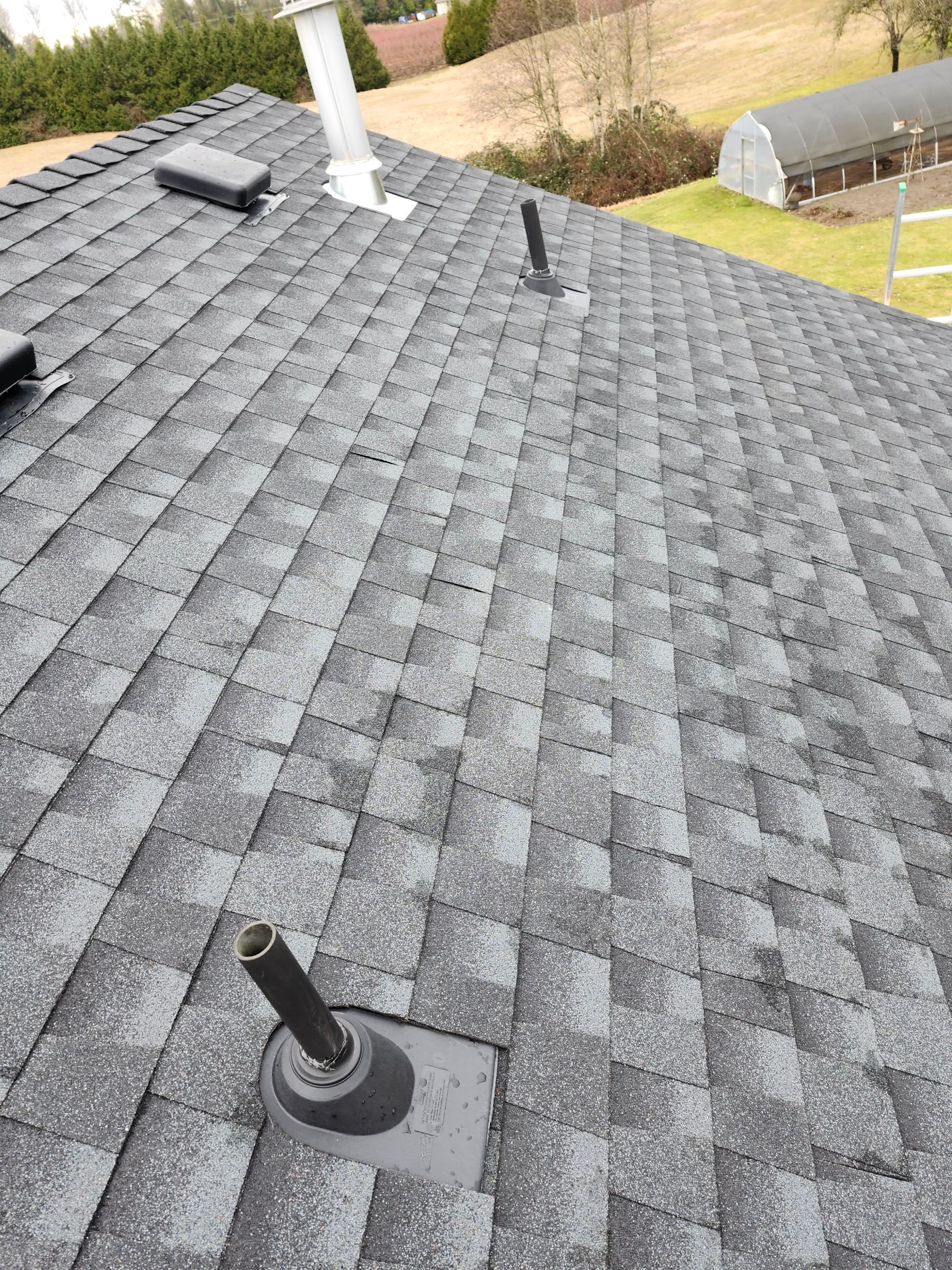 Residential Roofing Installation using GAF Charcoal HDZ by Top Notch Roofing Inc