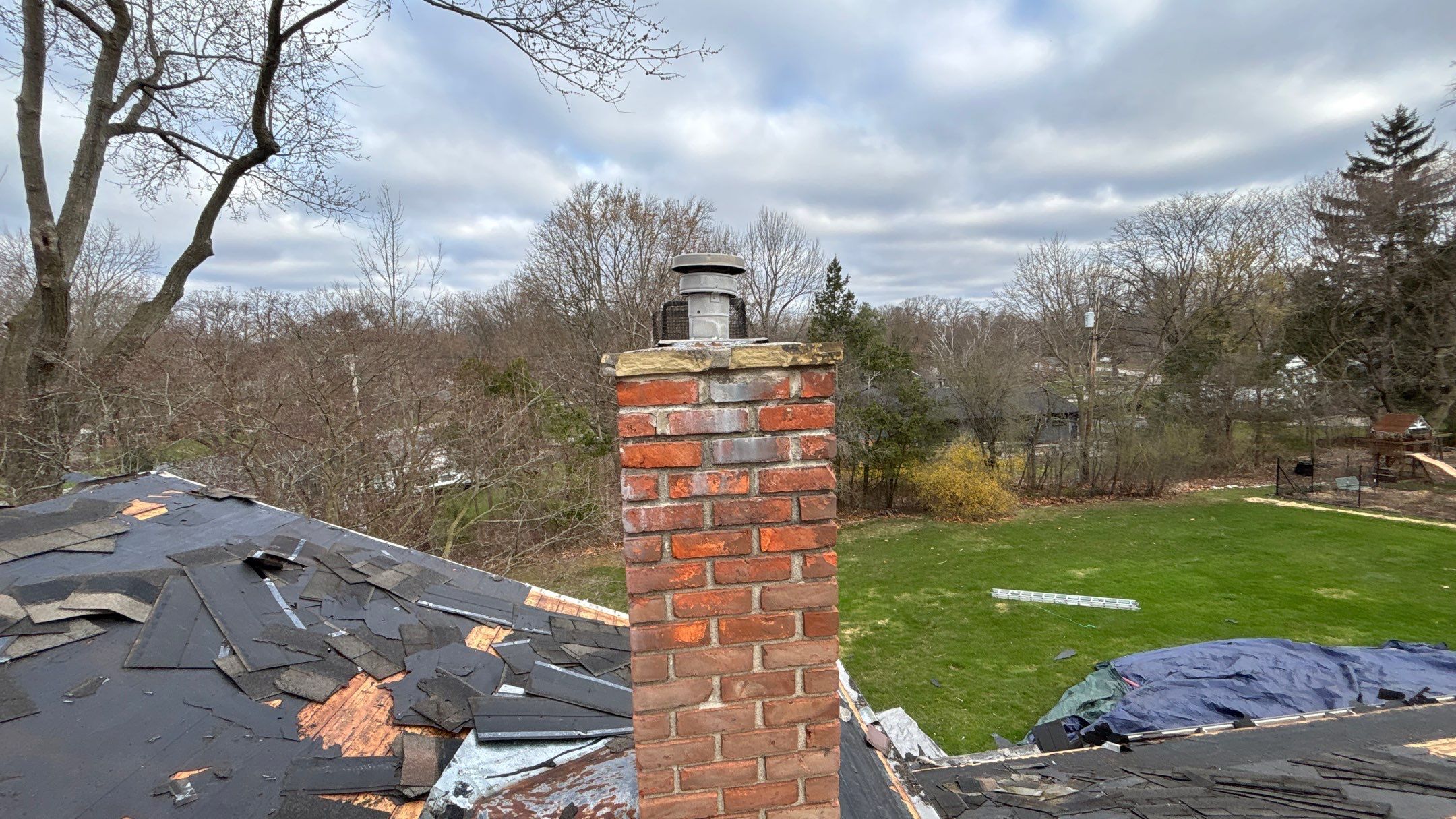 Roof Replacement using Owens Corning Williamsburg Gray by 180 Contractors