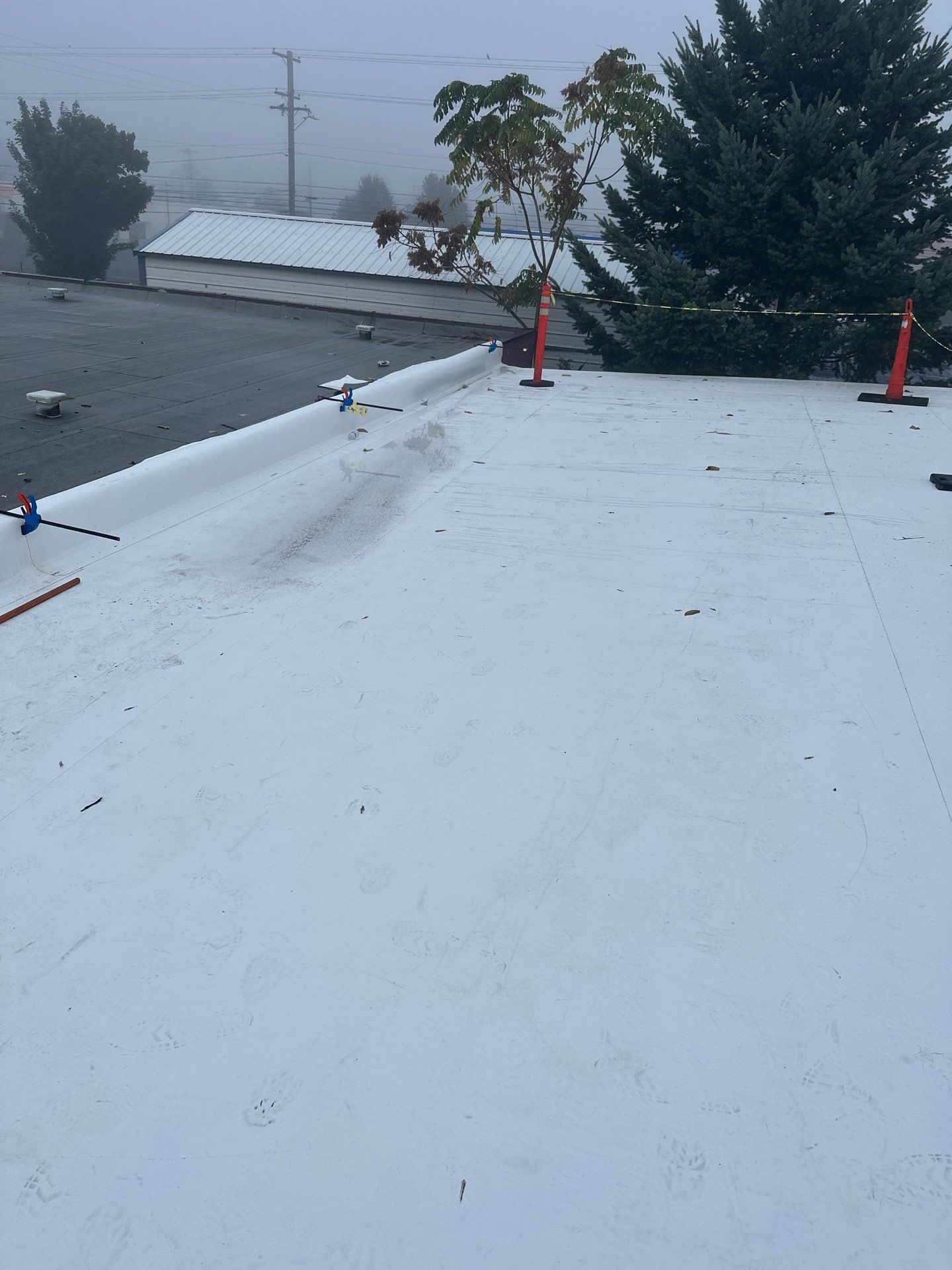 Commercial Roofing Repair using GAF 60Mil TPO  by Orezona Building & Roofing Company, Inc.